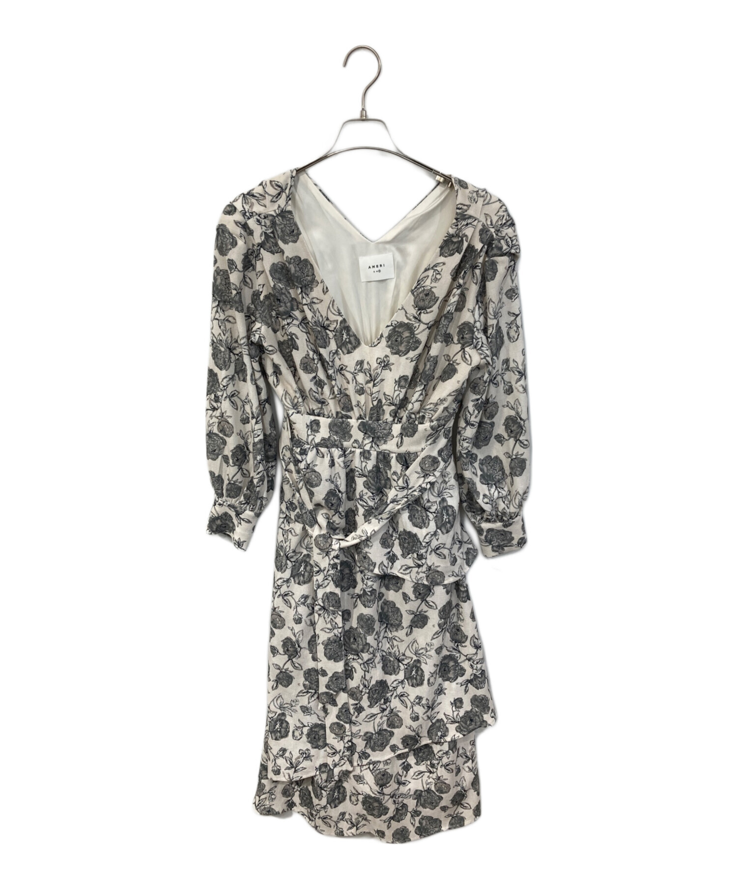 ワンピース Ameri VINTAGE CHARLOTTE ARCHAIC DRESS 中古・古着通販】Ameri (アメリ) CHARLOTTE ARCHAIC DRESS ベージュ