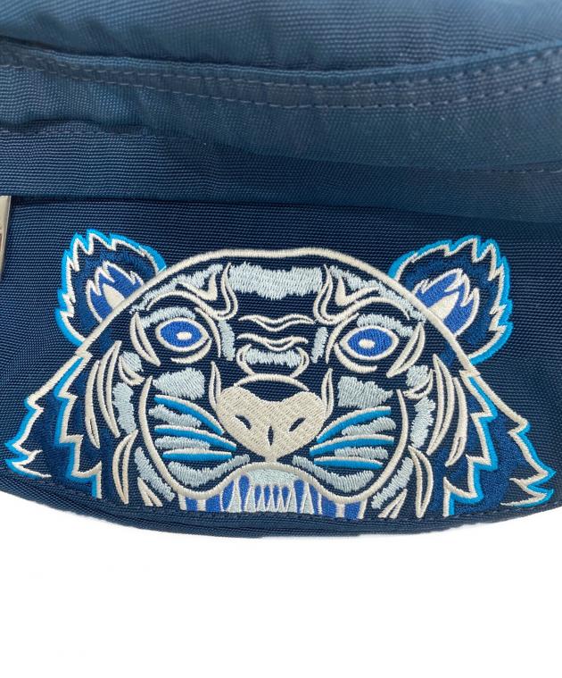 KENZO ネイビーボディバッグ 中古・古着通販】KENZO (ケンゾー) ボディバッグ ネイビー｜ブランド