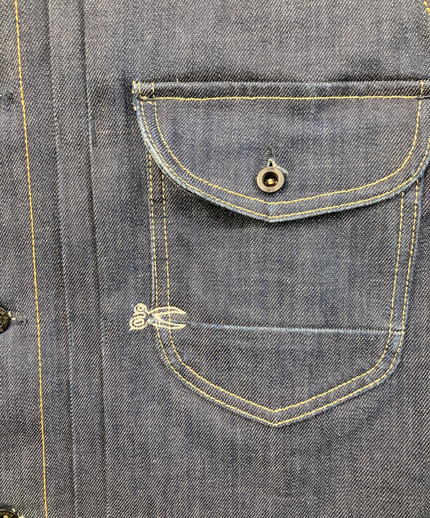中古・古着通販】Denham (デンハム) NORTON JACKET インディゴ サイズ 