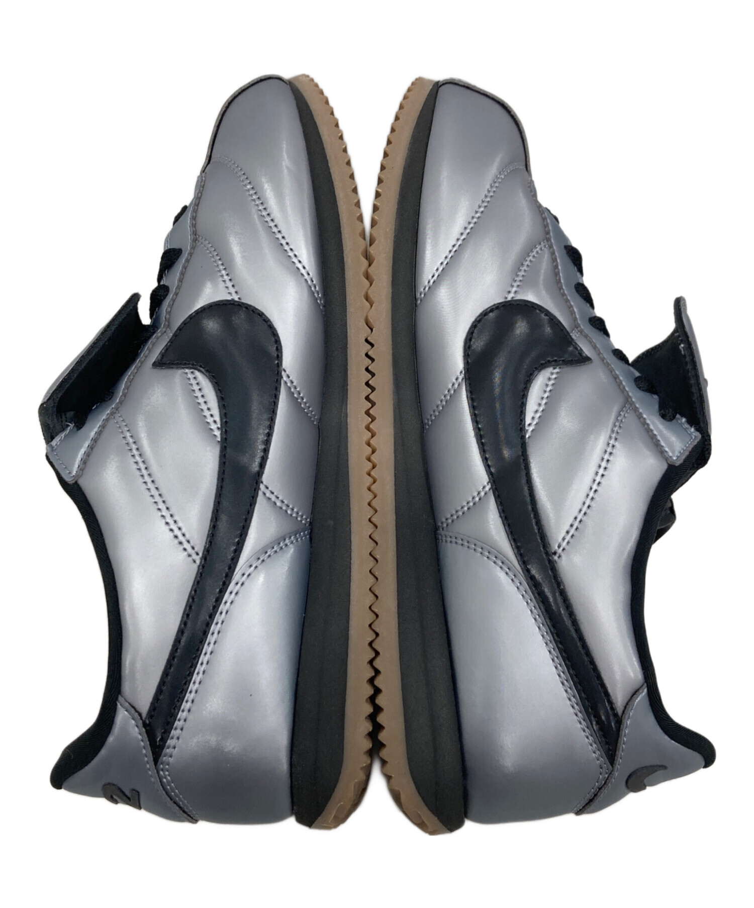 中古・古着通販】NIKE (ナイキ) CORTEZ SE MTLC COOL GREY/BLACK-GUM 