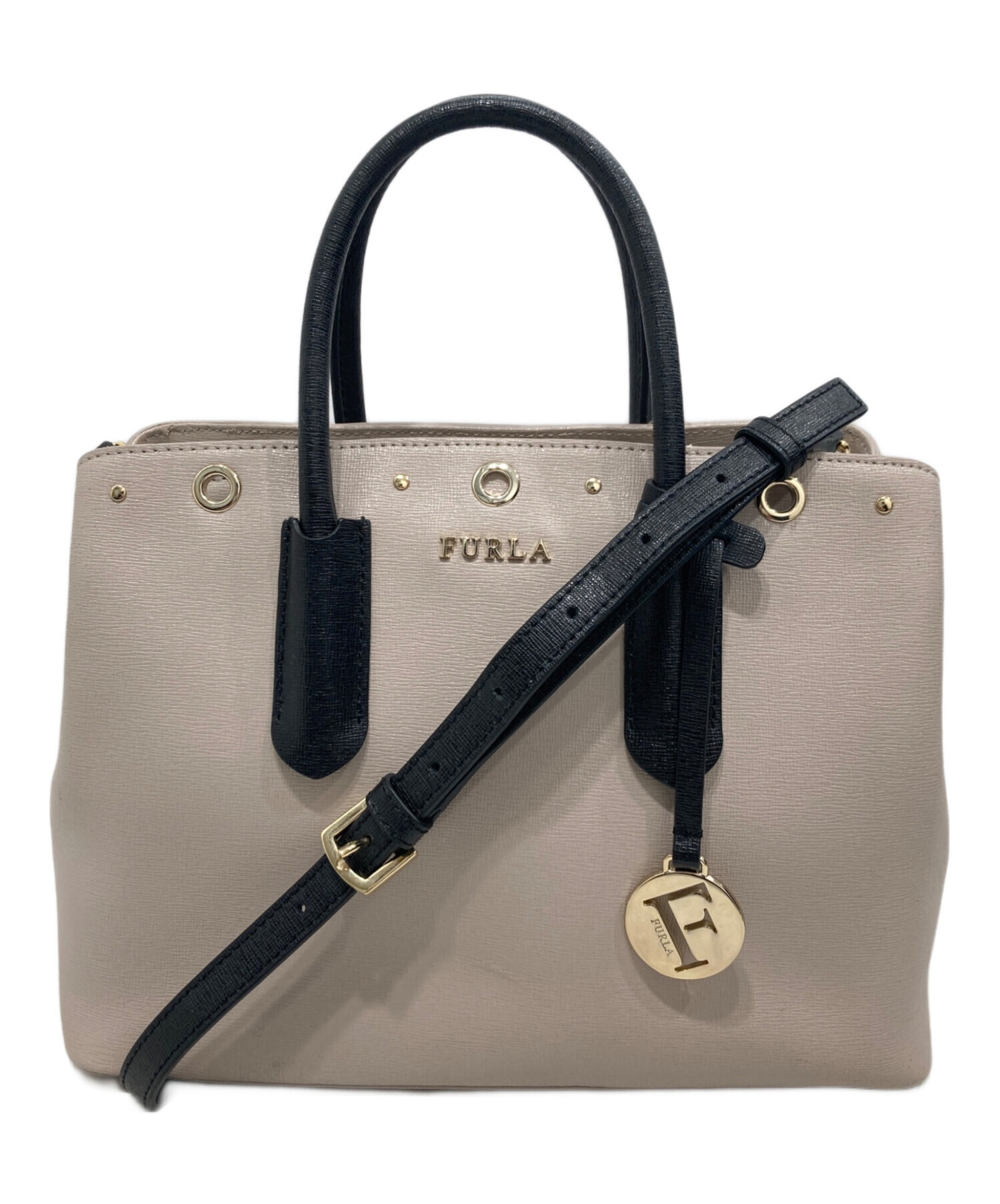 中古・古着通販】FURLA (フルラ) 2WAYショルダーバッグ グレー 