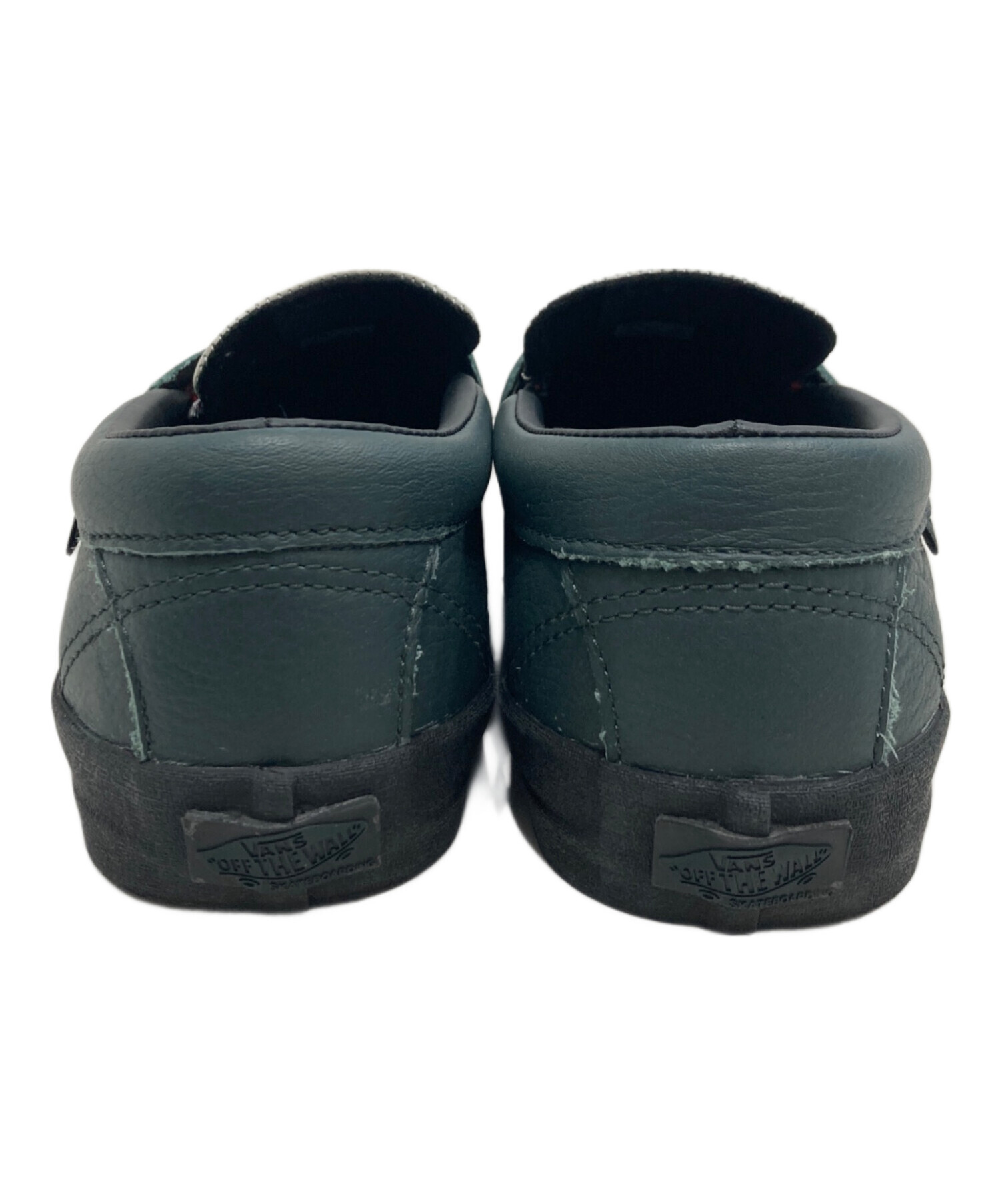 中古・古着通販】VANS (ヴァンズ) SKATE LOAFER グリーン サイズ:26cm 