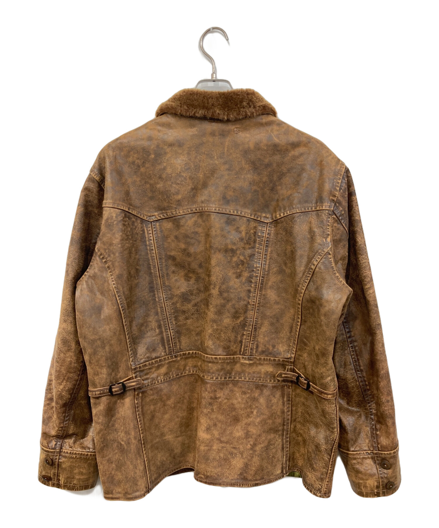中古・古着通販】RRL (ダブルアールエル) シアリングカラーカーコート