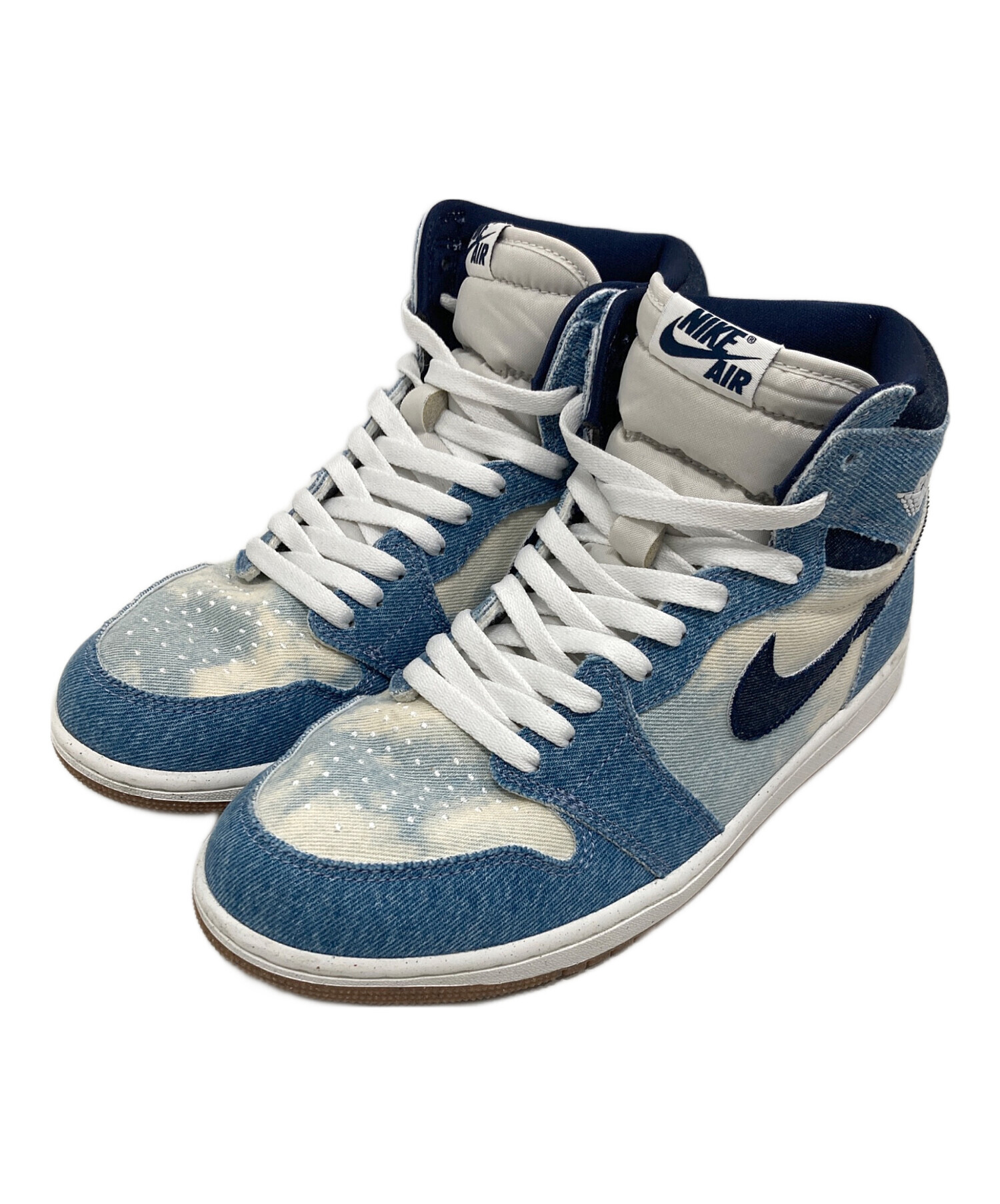 未使用 Air Jordan 1 high retro 27cm パウダーブルー 中古・古着通販】NIKE (ナイキ) AIR JORDAN 1 RETRO HIGH OG スカイ