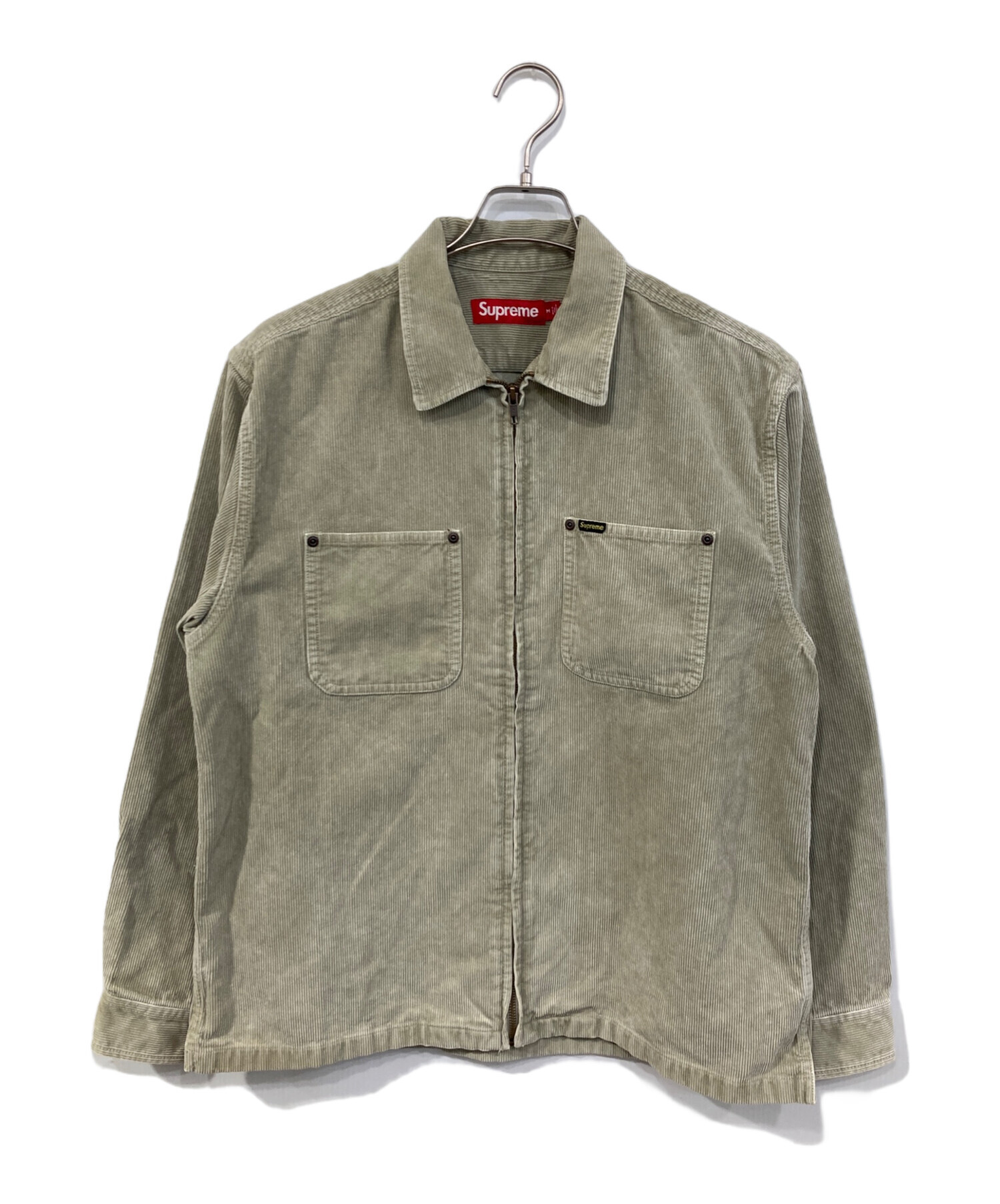 中古・古着通販】SUPREME (シュプリーム) Washed Corduroy Zip Up