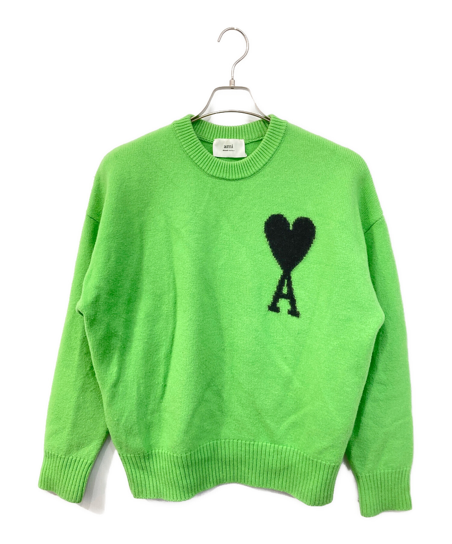 中古・古着通販】AMI PARIS (アミ パリス) ニット グリーン サイズ