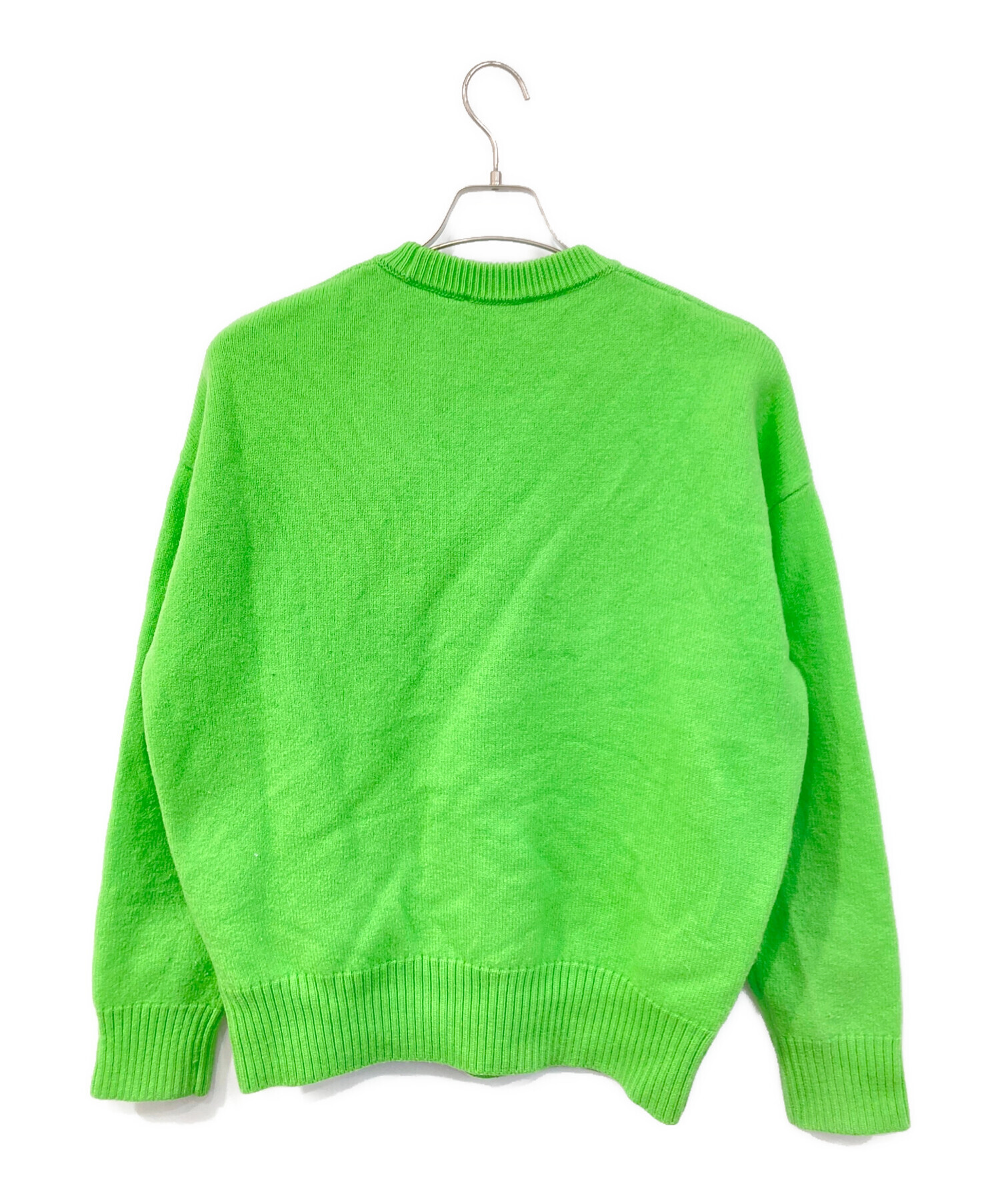 中古・古着通販】AMI PARIS (アミ パリス) ニット グリーン サイズ