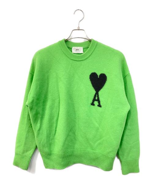 中古・古着通販】AMI PARIS (アミ パリス) ニット グリーン サイズ