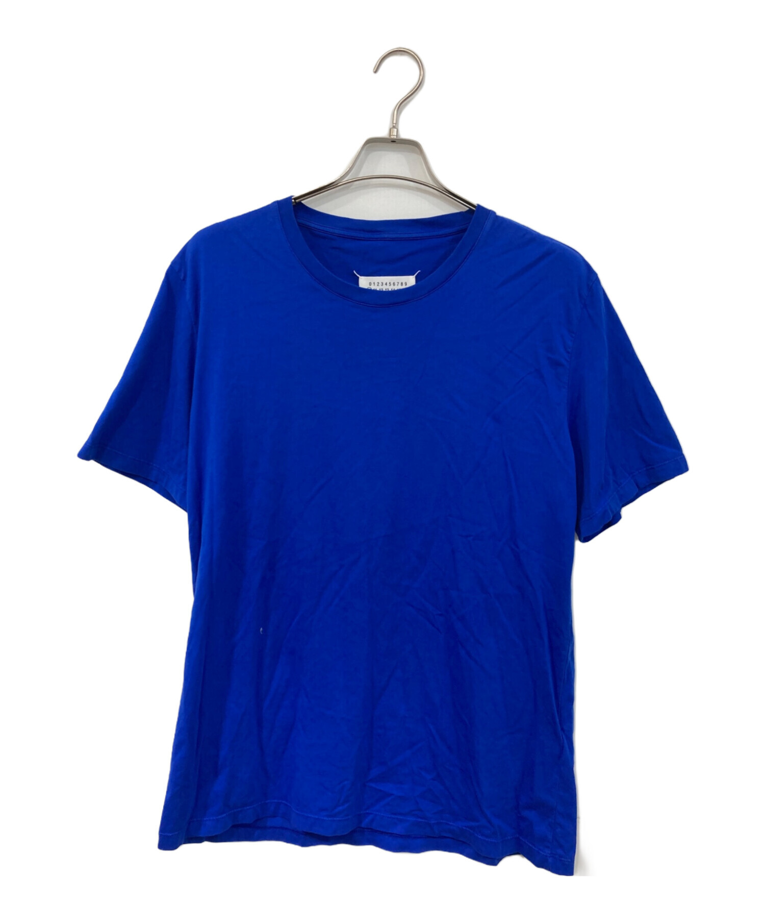 Maison Margiela 青 Tシャツ サイズ46 中古・古着通販】Maison Margiela (メゾンマルジェラ) Tシャツ ブルー