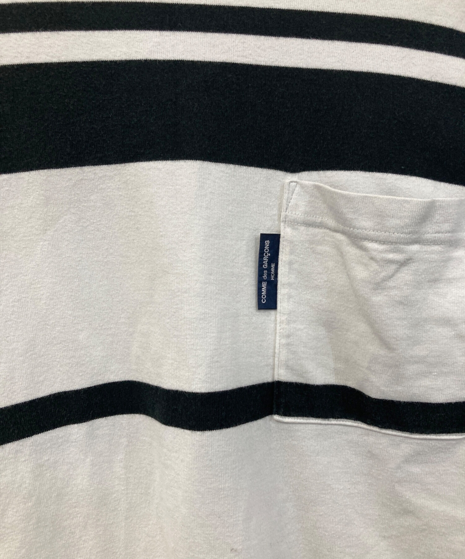 コムデギャルソンオム　ボーダー　シャツ　00s archive 中古・古着通販】COMME des GARCONS HOMME (コムデギャルソン オム