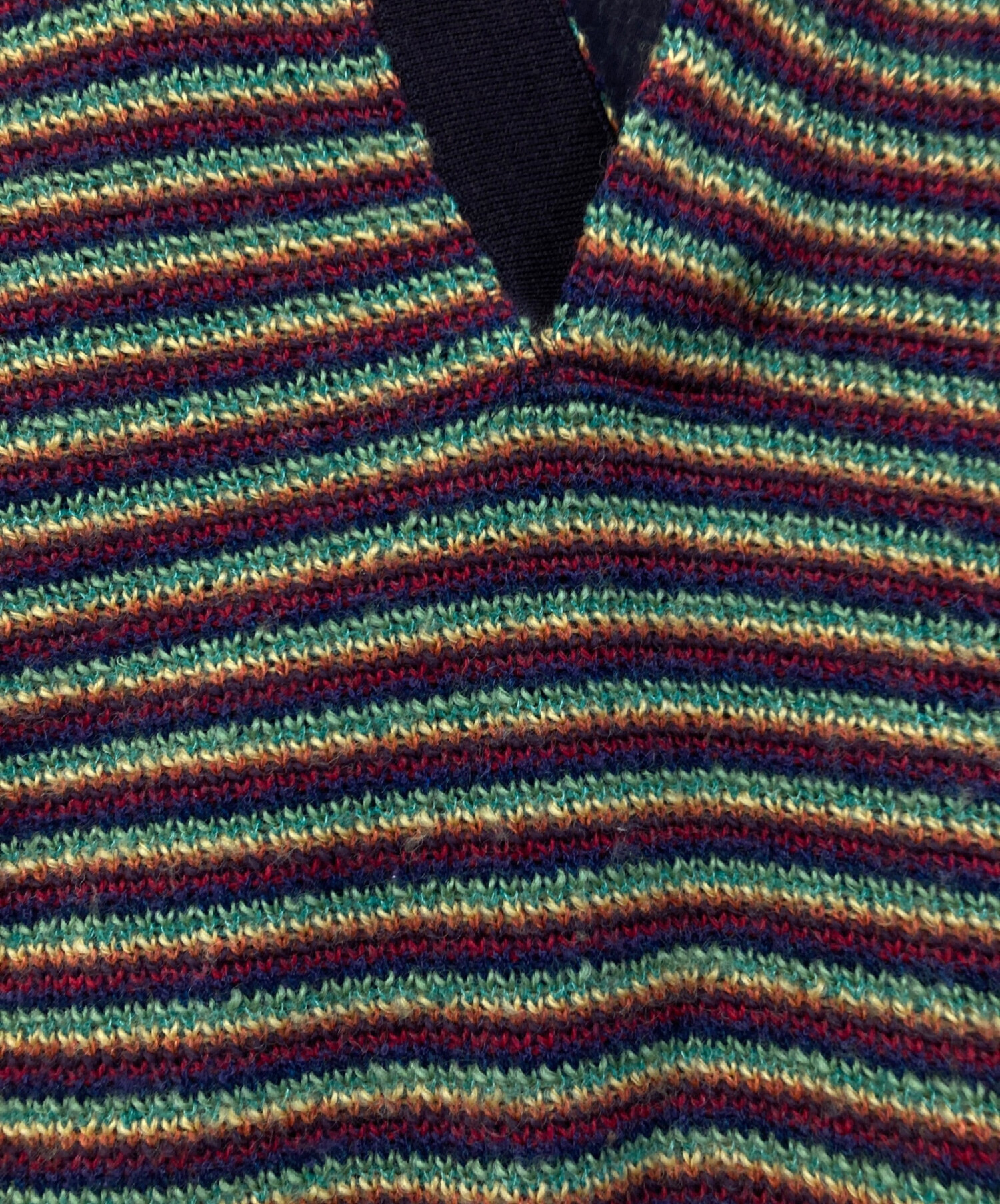 中古・古着通販】ANCELLM (アンセルム) WOOL BORDER SKIPPER SHIRT