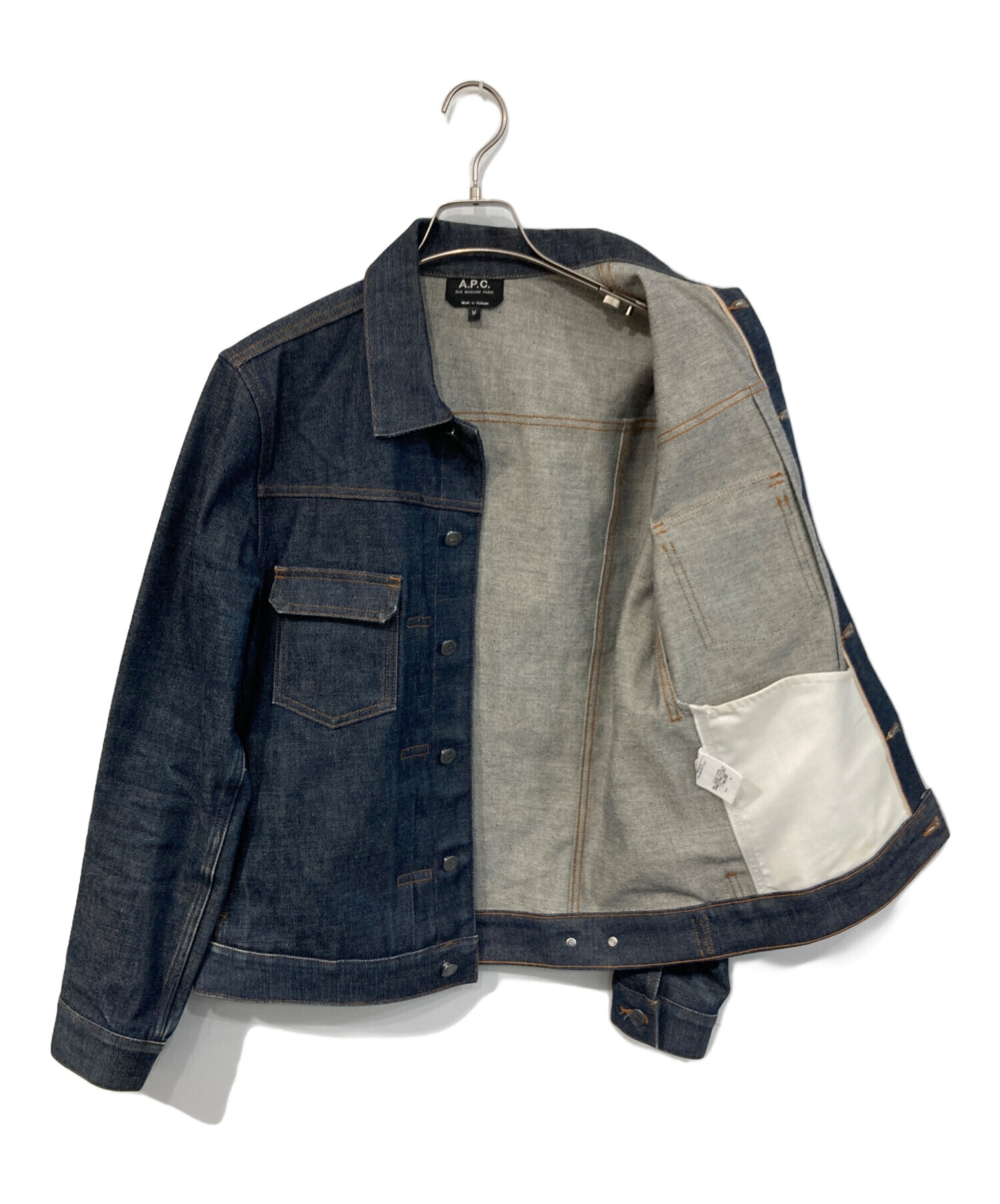@*i様 【A.P.C. 】セカンド　赤耳デニムジャケット サイズ3 （Lサイズ i様 【A.P.C. 】セカンド 赤耳デニムジャケット サイズ3 （Lサイズ