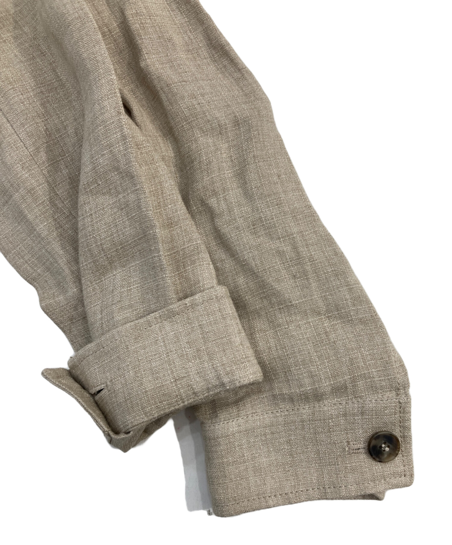 Max Mara マックスマーラ カジュアルシャツ M ベージュ 【古着】【中古】【送料無料】 中古・古着通販】WEEKEND Max Mara (ウィークエンド マックスマーラ