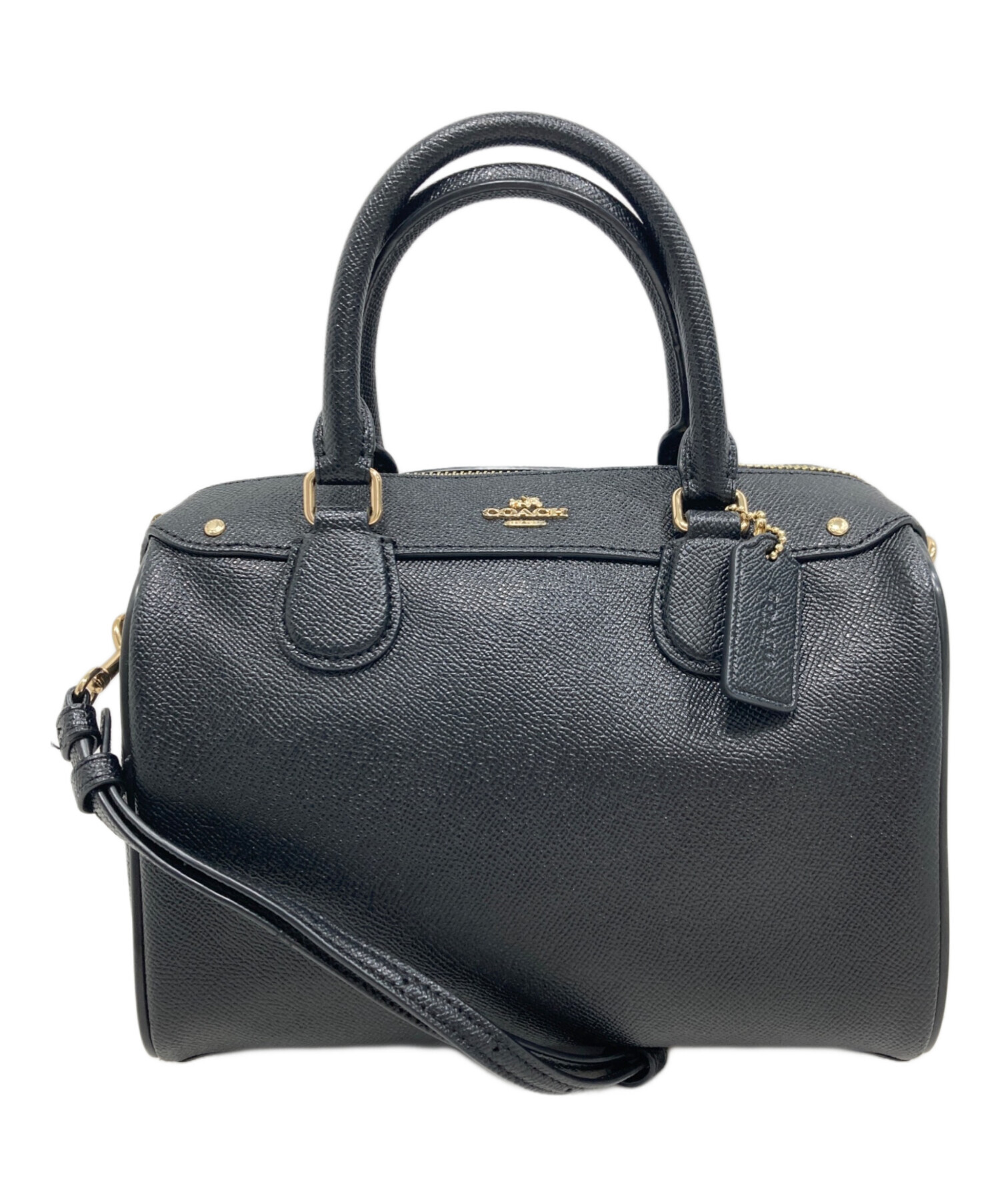 コーチ COACH ミニベネット 2wayブラック 上品でエレガントボストン 今売れている商品 コーチ COACH ミニベネット 2wayブラック 上品で