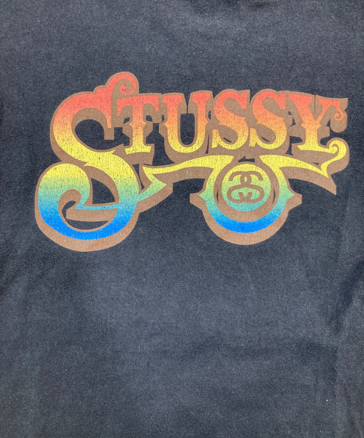 中古・古着通販】stussy (ステューシー) ロゴTシャツ ネイビー サイズ