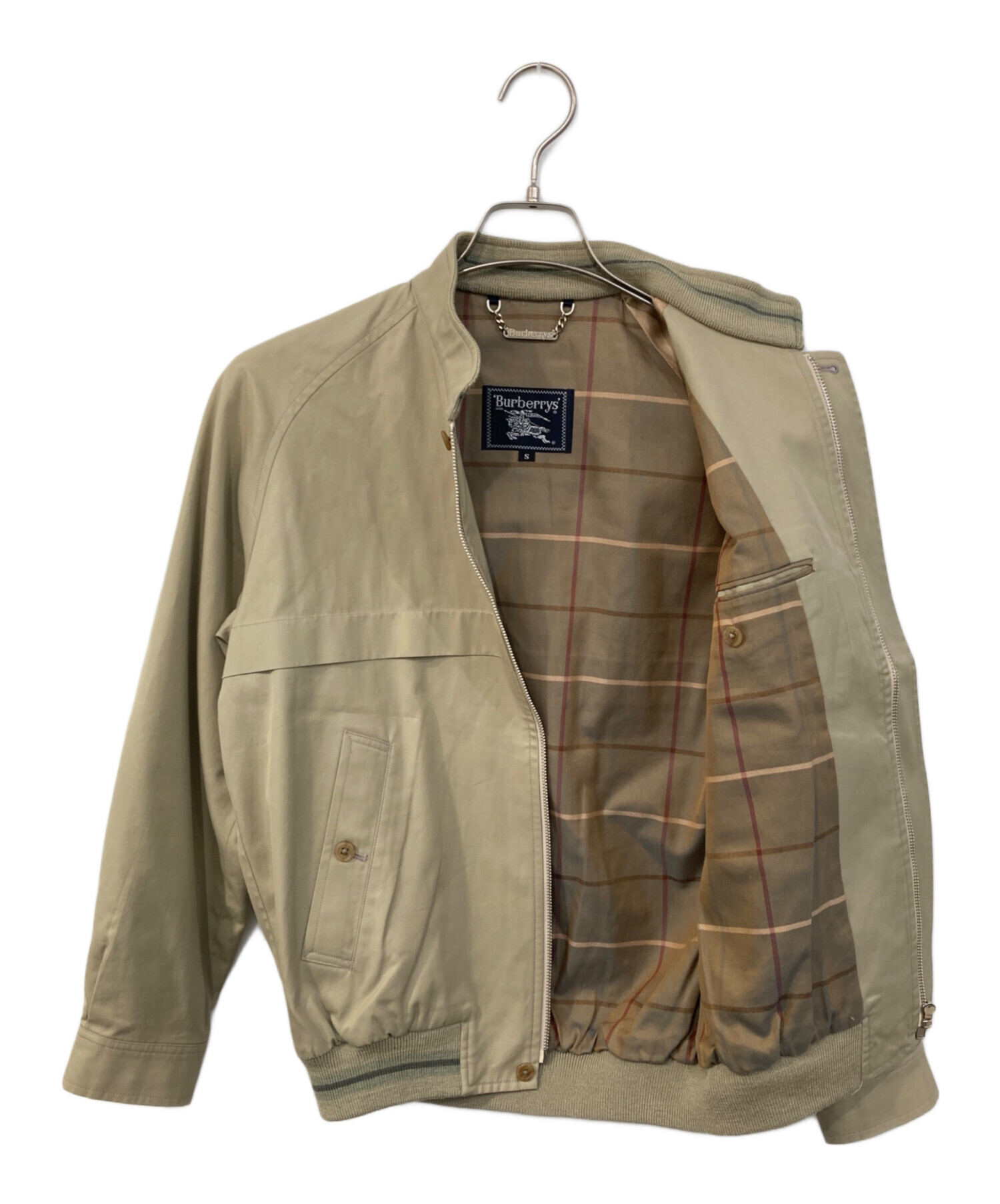 中古・古着通販】Burberry's (バーバリー) スイングトップ ベージュ