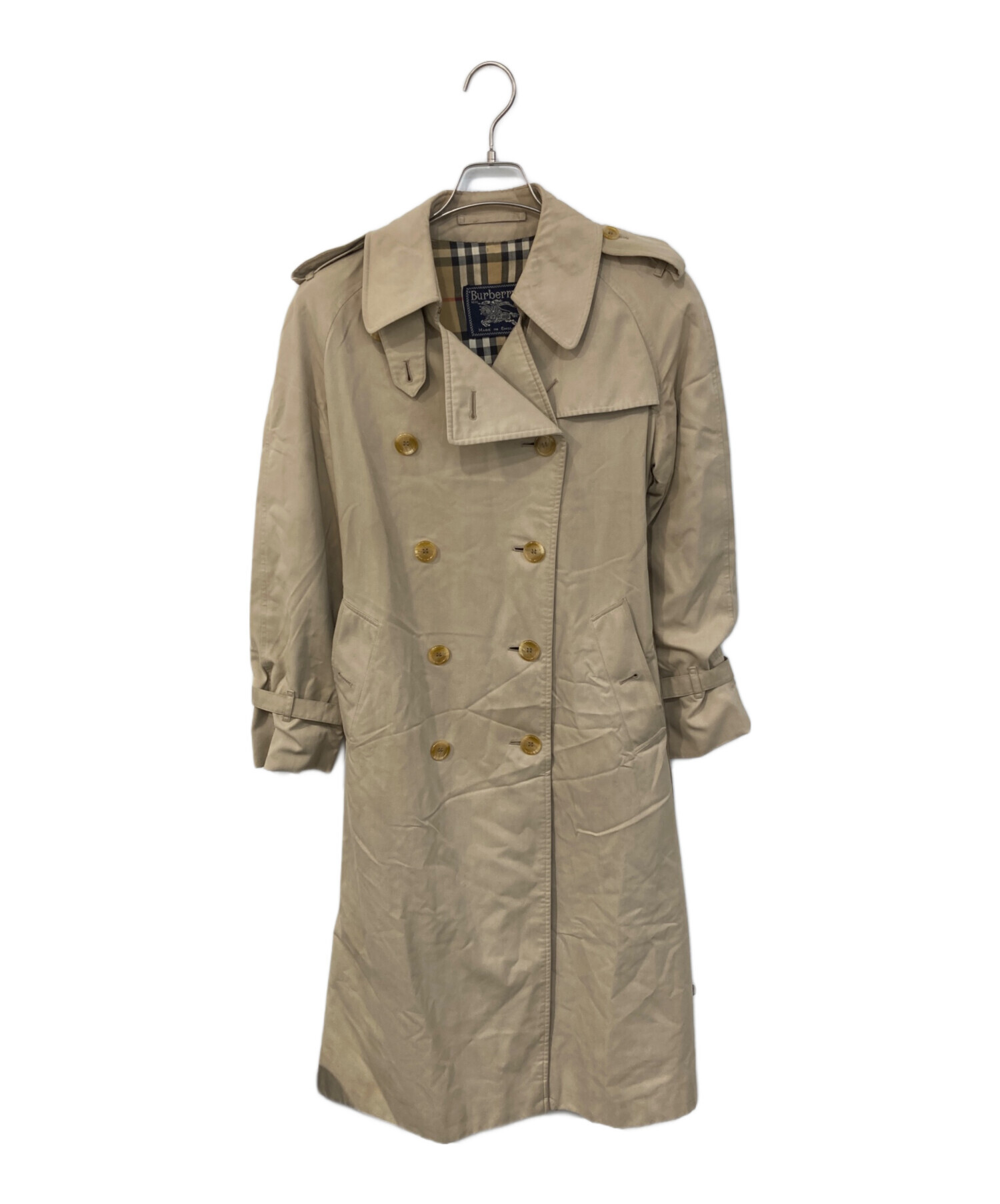 Burberry's ベージュ トレンチコート　　ヴィンテージ　古着　バーバリー 中古・古着通販】Burberry's (バーバリー) トレンチコート ベージュ