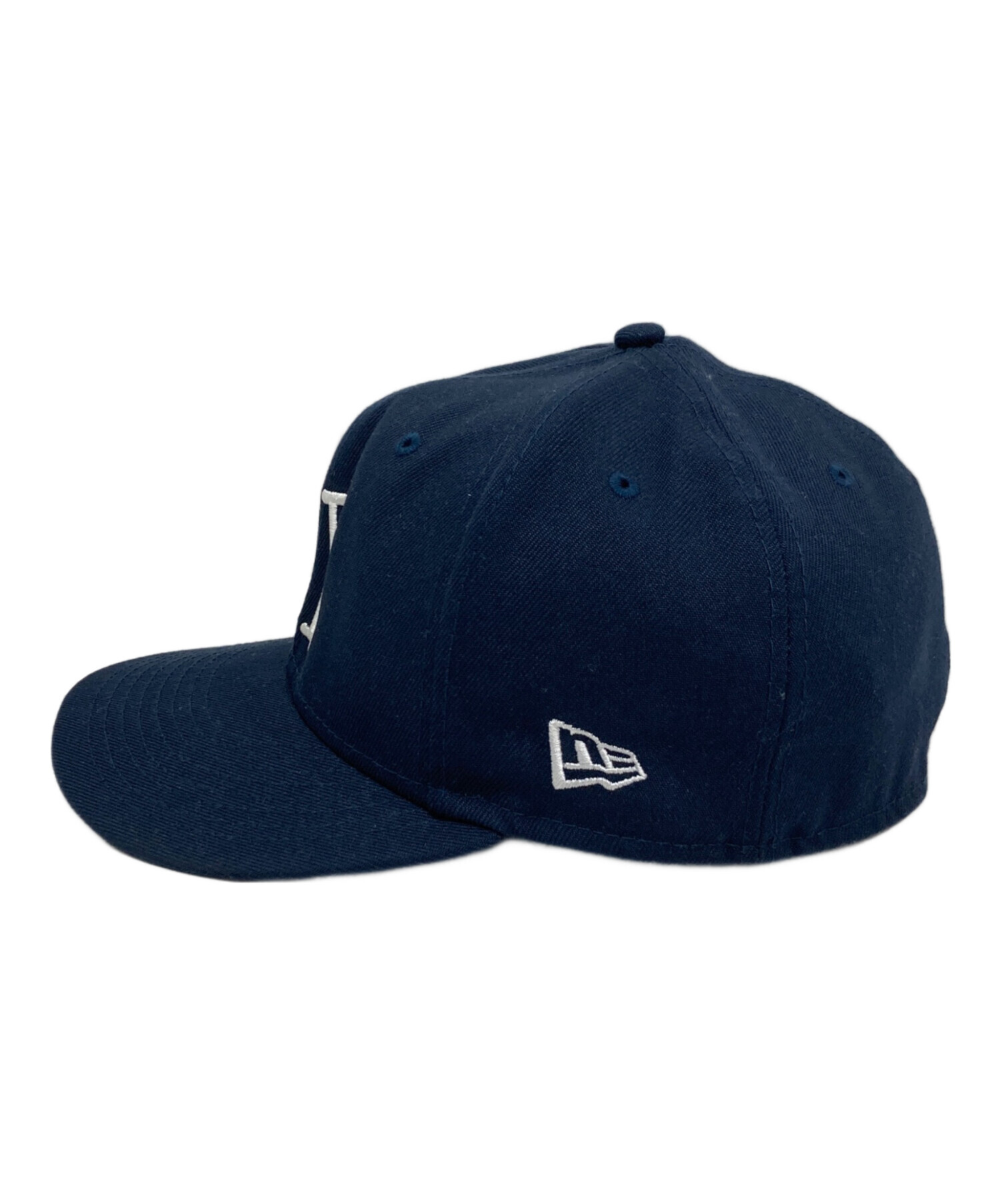 Stussy 59FIFTY ネイビーキャップ 中古・古着通販】stussy (ステューシー) New Era (ニューエラ) 59FIFTY