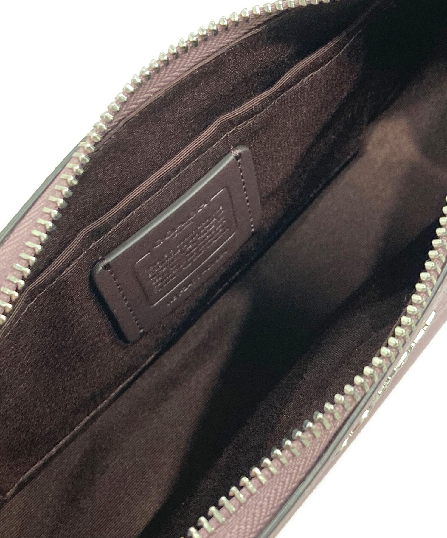 中古・古着通販】COACH (コーチ) テリ ショルダー バッグ パープル