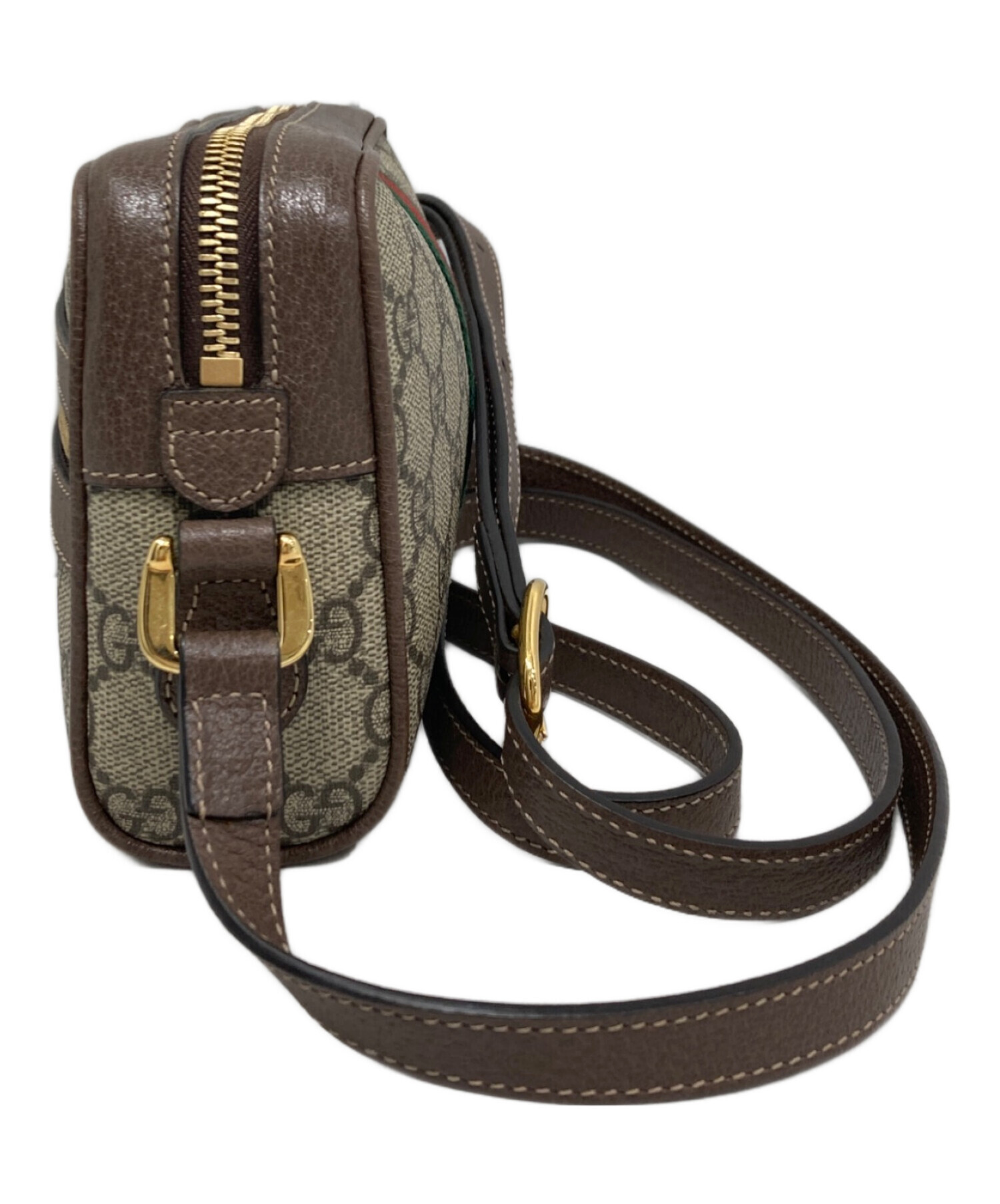 中古・古着通販】GUCCI (グッチ) ショルダーバッグ ブラウン｜ブランド