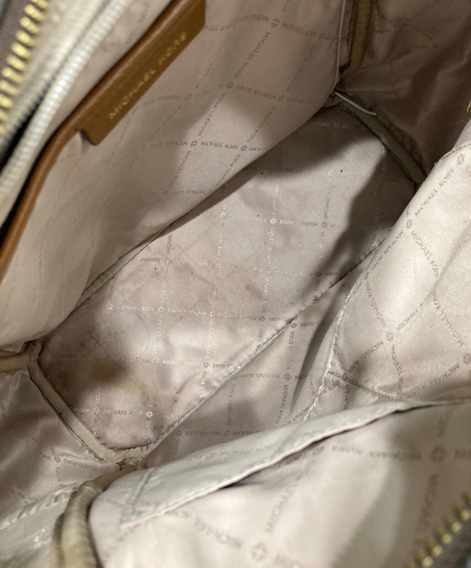 中古・古着通販】MICHAEL KORS (マイケル・コース) モノグラムリュック