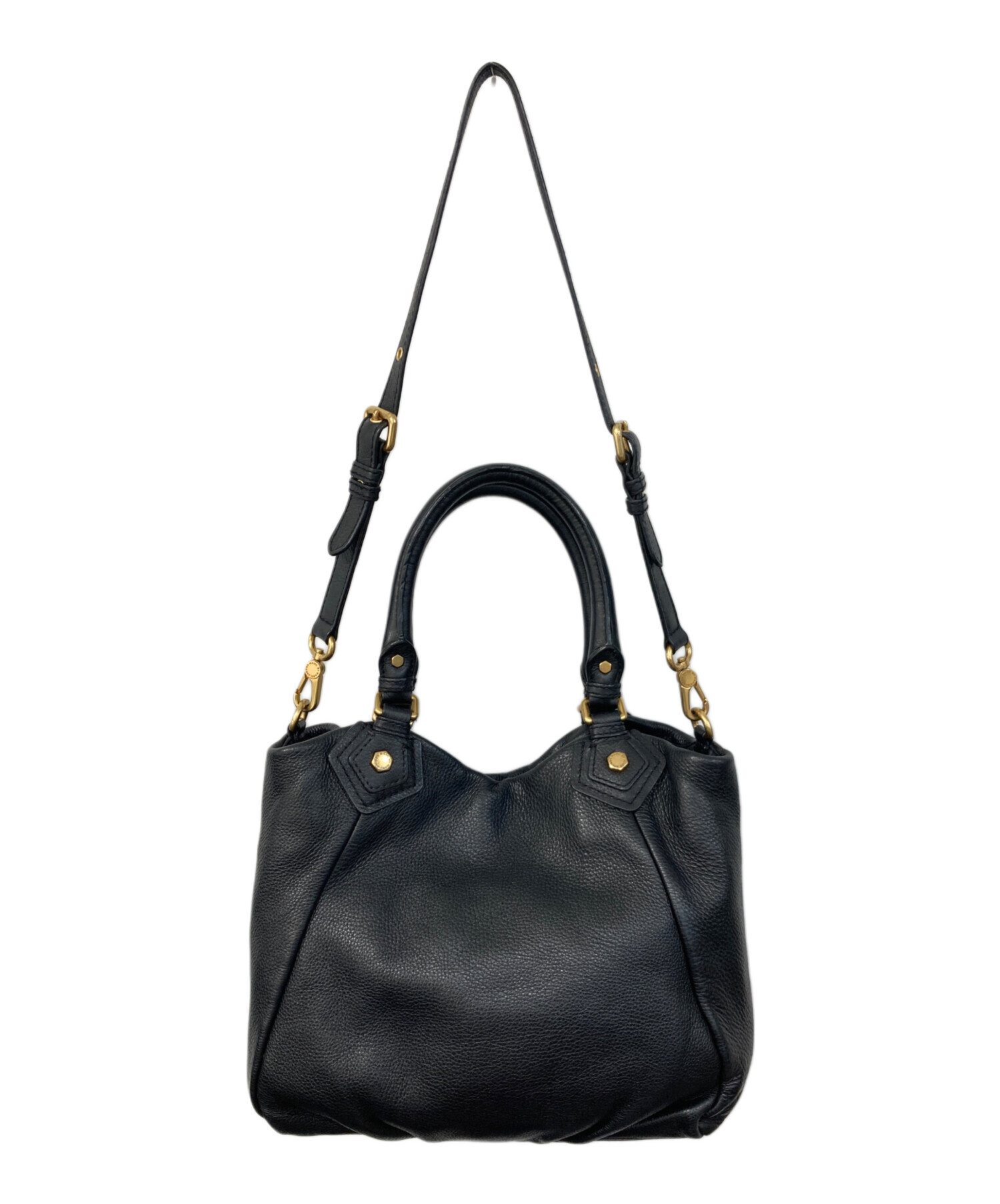 未使用 マークジェイコブス　クルーザー2wayショルダーバッグ 本革レザー 中古・古着通販】MARC JACOBS (マークジェイコブス) 2WAYレザー