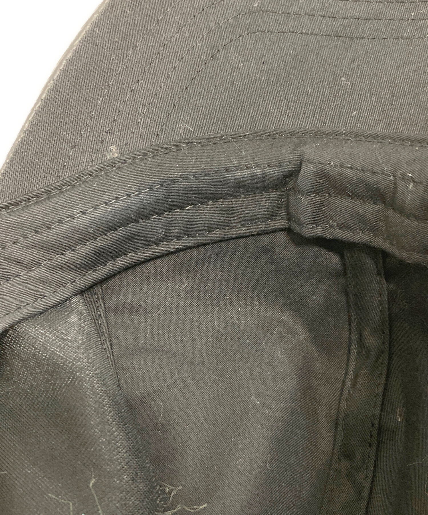 中古・古着通販】MCM (エムシーエム) メッシュレザーキャップ ブラック 