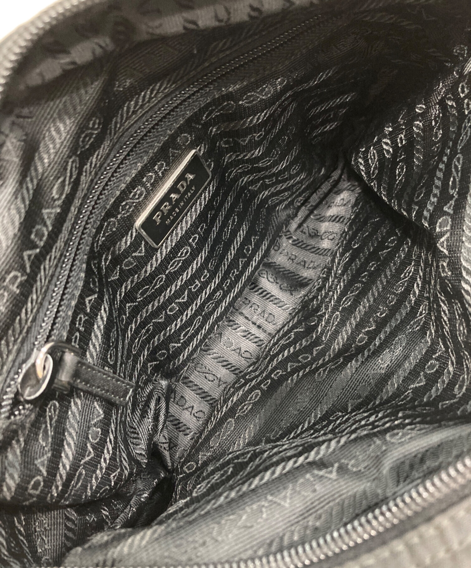 中古・古着通販】PRADA (プラダ) カメラバッグ ブラック｜ブランド