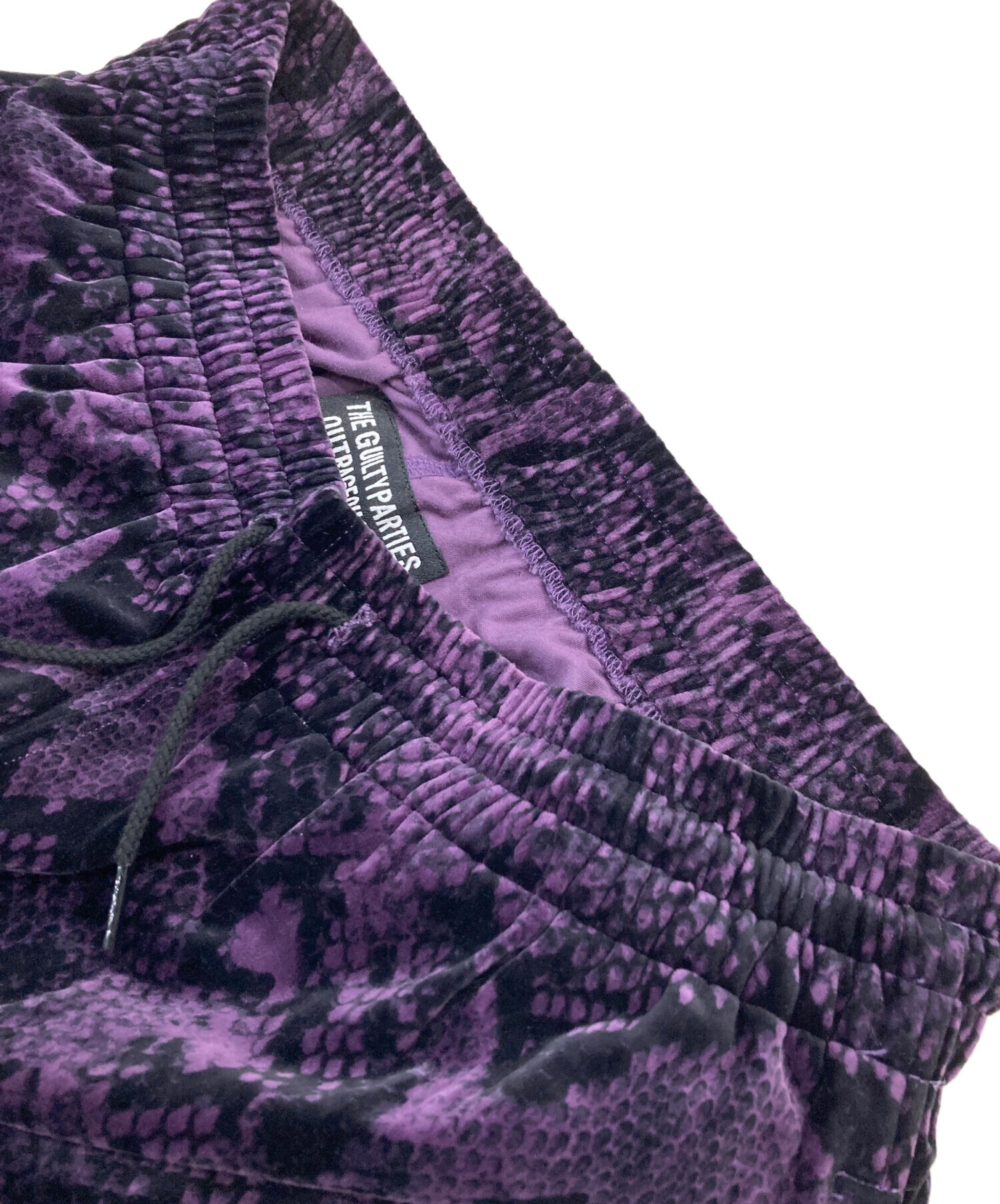 中古・古着通販】WACKO MARIA (ワコマリア) MARIA PYTHON VELVET PANTS