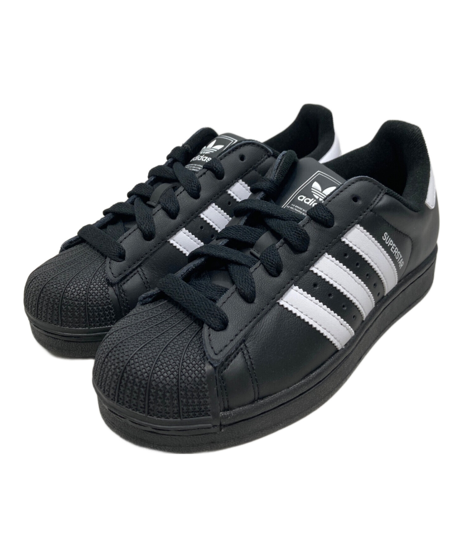 中古・古着通販】adidas (アディダス) SUPERSTAR II ブラック サイズ