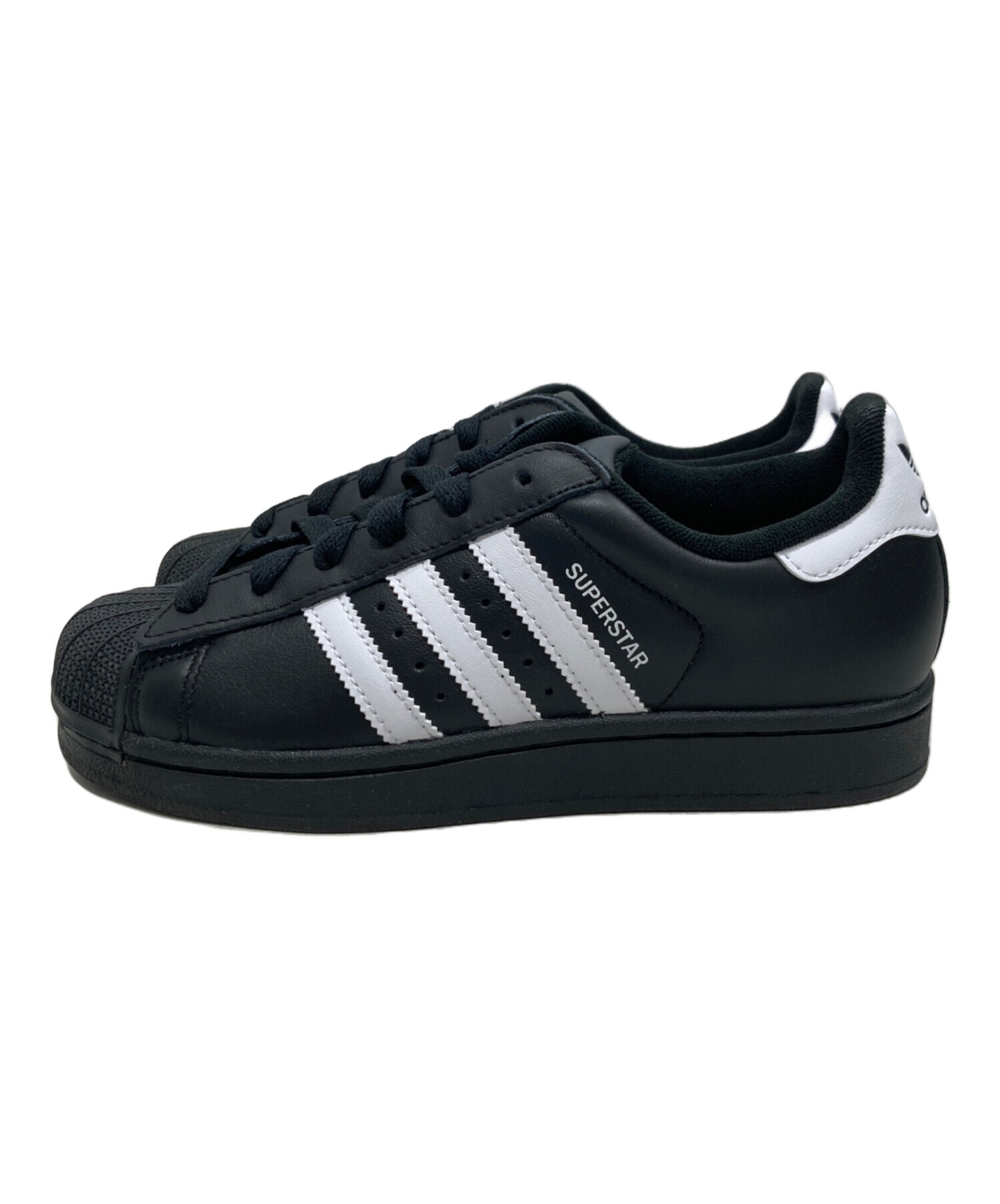 け*ち様  スーパースターII 新品未使用 中古・古着通販】adidas (アディダス) SUPERSTAR II ブラック サイズ