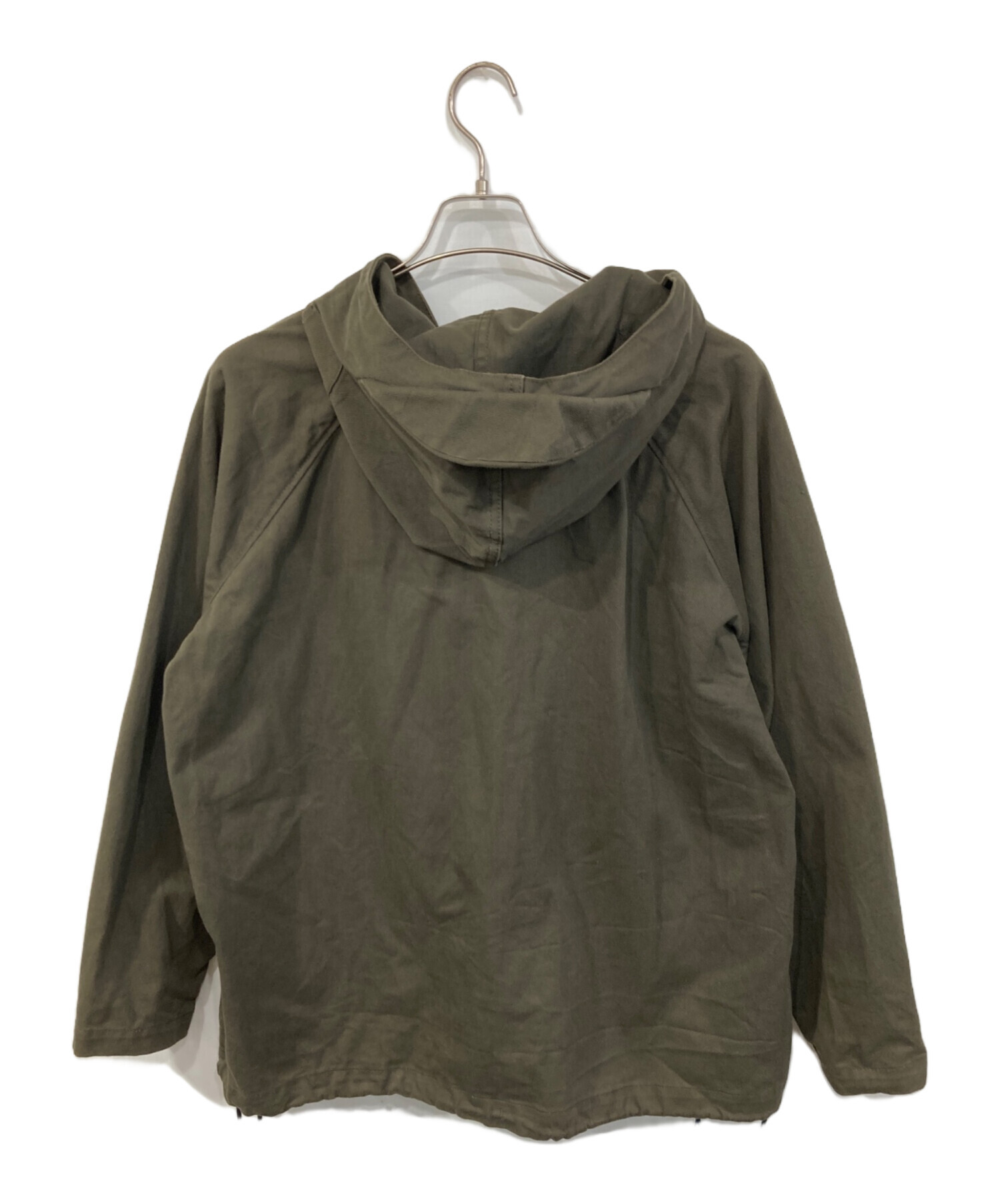 中古・古着通販】HYKE (ハイク) /レースアップデッキブルゾン グリーン 