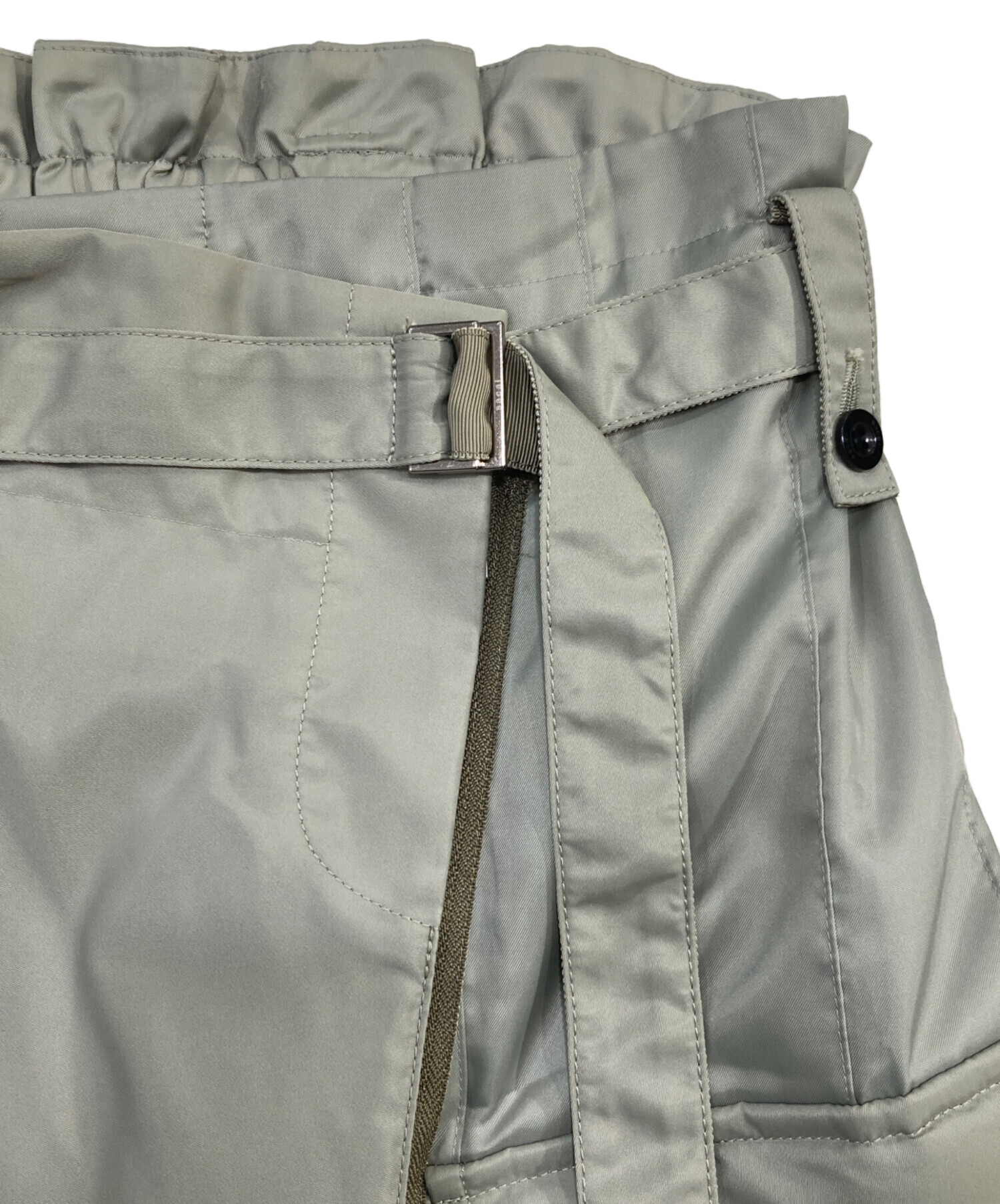 中古・古着通販】sacai (サカイ) ナイロンツイルスカート プリーツ