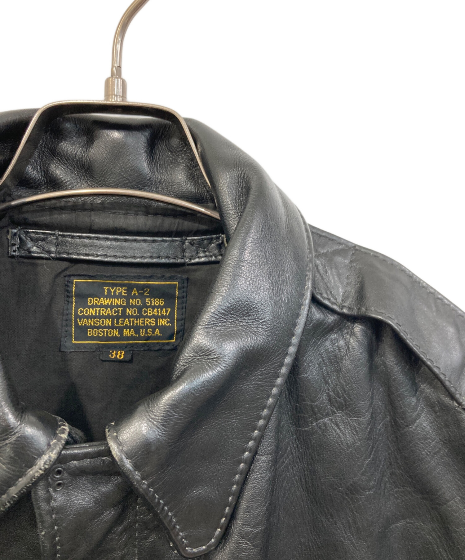 中古・古着通販】VANSON (バンソン) TYPE A-2レザージャケット