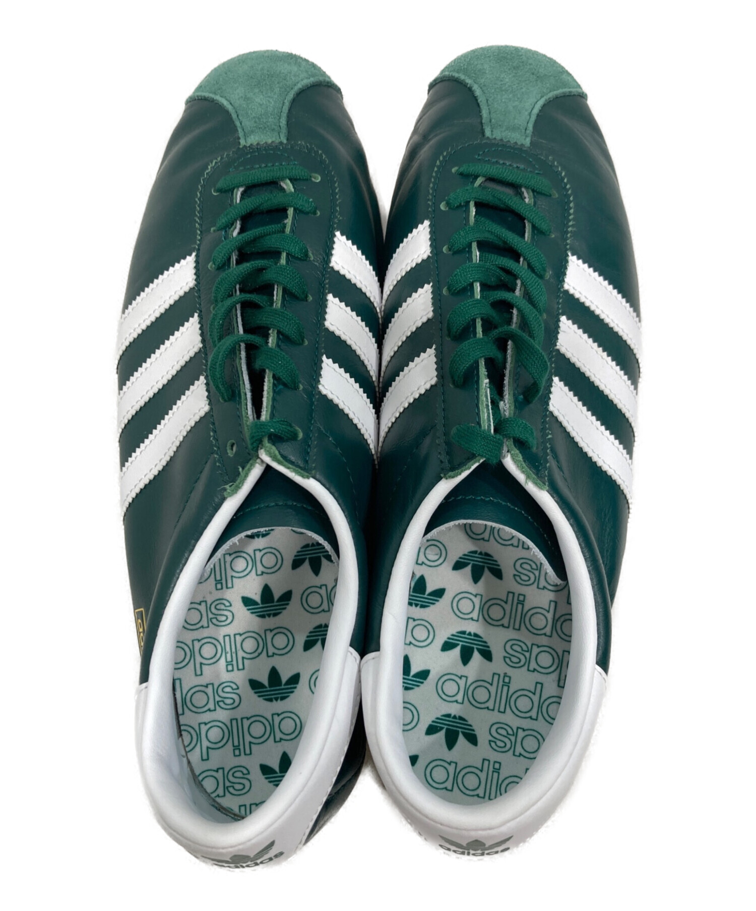  アディダス スニーカー 27cm カーキ 【古着】【中古】【送料無料】 中古・古着通販】adidas (アディダス) パリ スニーカー グリーン