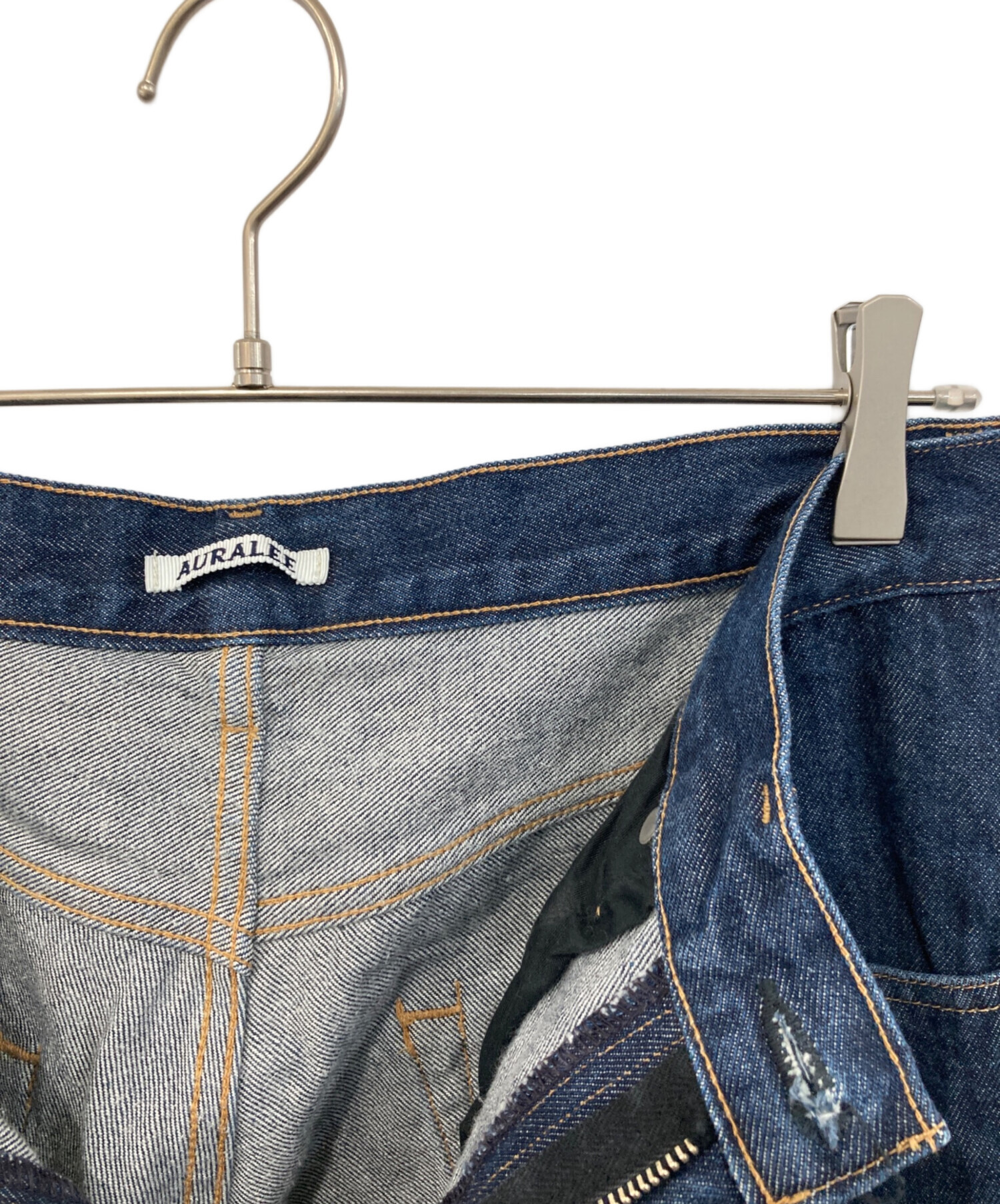 中古・古着通販】AURALEE (オーラリー) HARD TWIST DENIM WIDE PANTS 
