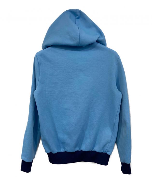 adidas アディダス　パーカー　　水色 中古・古着通販】adidas (アディダス) ジップパーカー スカイブルー