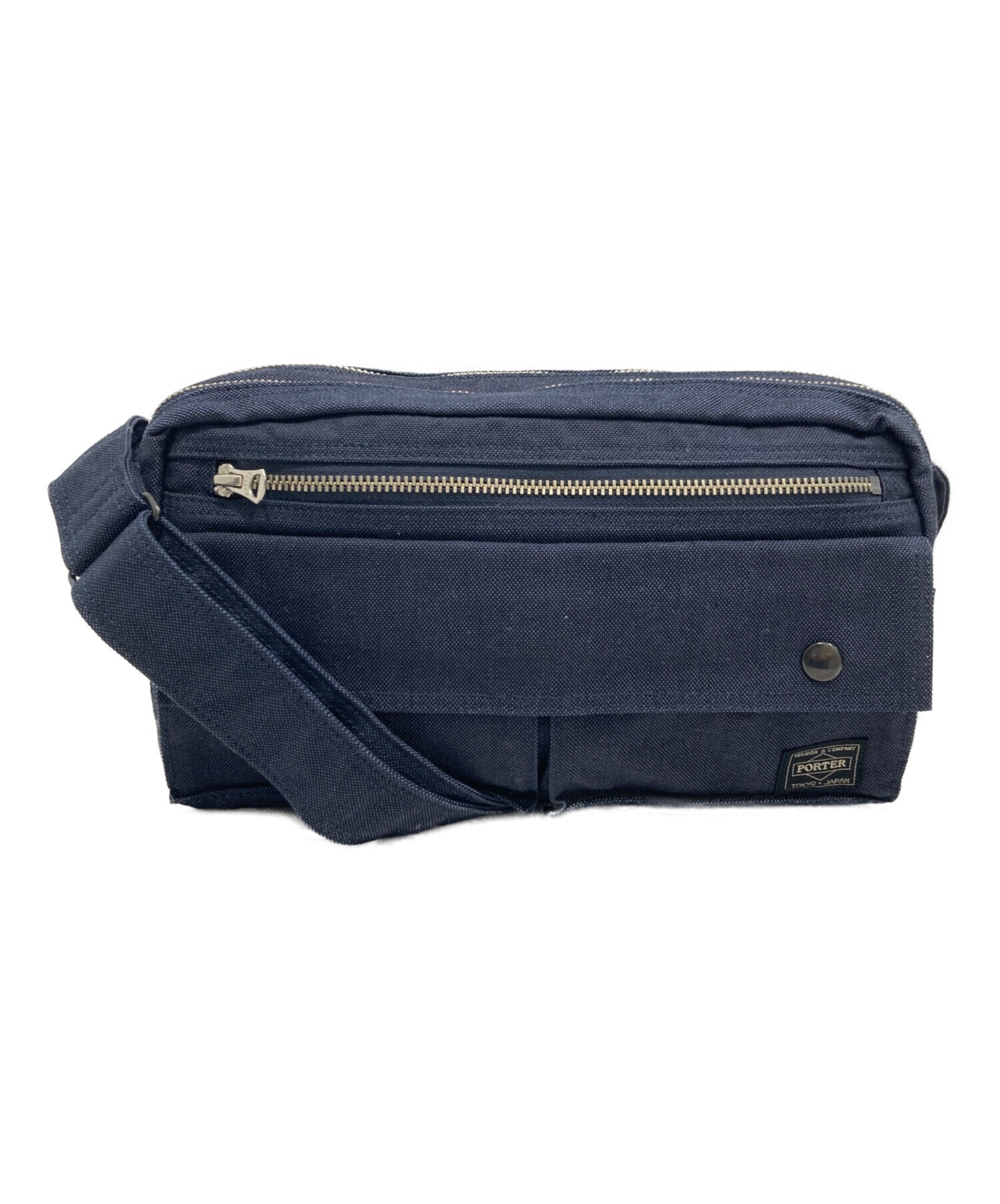 現行・未使用☆ポーター スモーキー デニム　ボディバッグ 中古・古着通販】PORTER (ポーター) SMOKY SHOULDER BAG/スモーキー