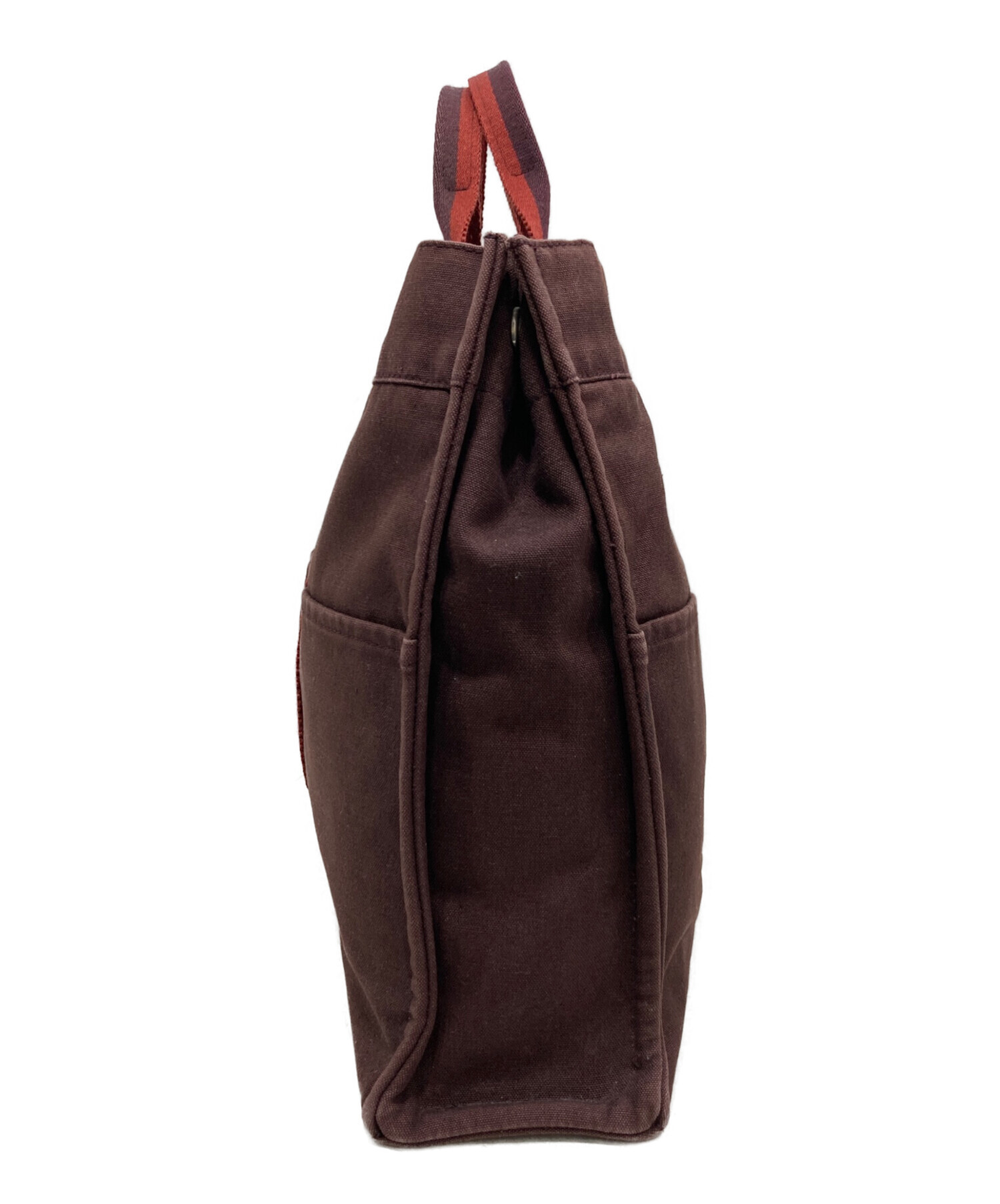 美品エルメス　HERMES フールトゥ MM 中古・古着通販】HERMES (エルメス) フールトゥMMトートバッグ レッド