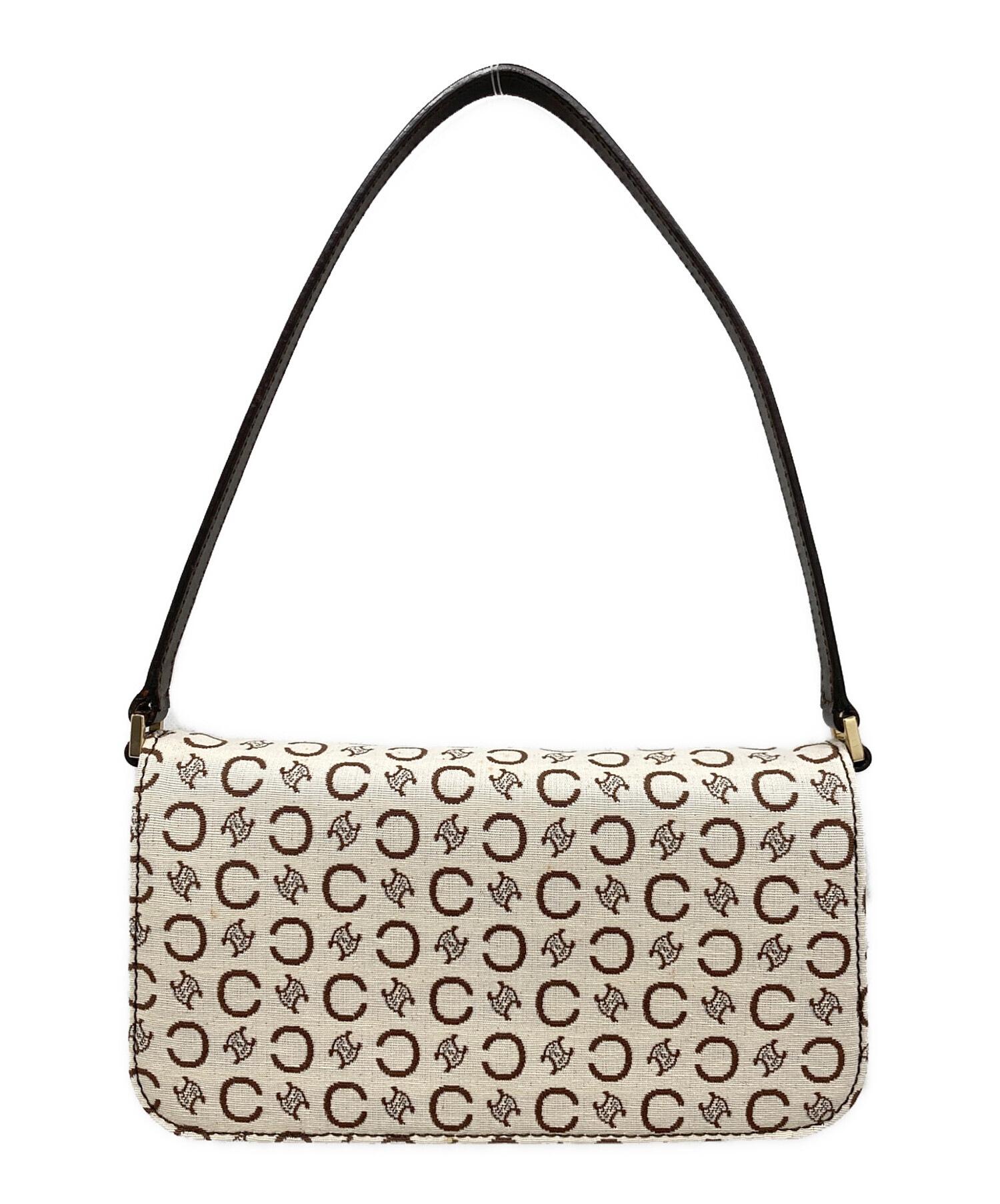 未使用 豪華CELINE セリーヌ C マガタム バスタオ3枚セット 中古・古着通販】CELINE (セリーヌ) Cマカダムワンショルダーバッグ