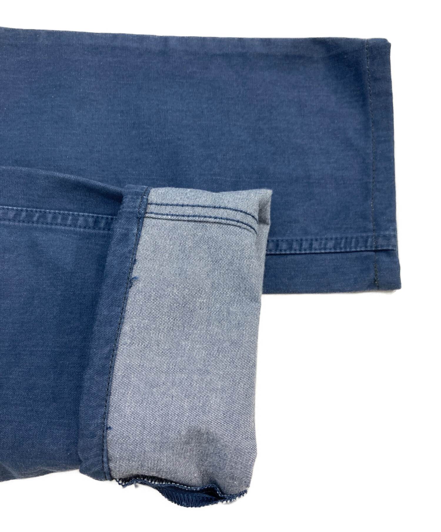 中古・古着通販】PRADA (プラダ) スリムデニムパンツ ブルー サイズ