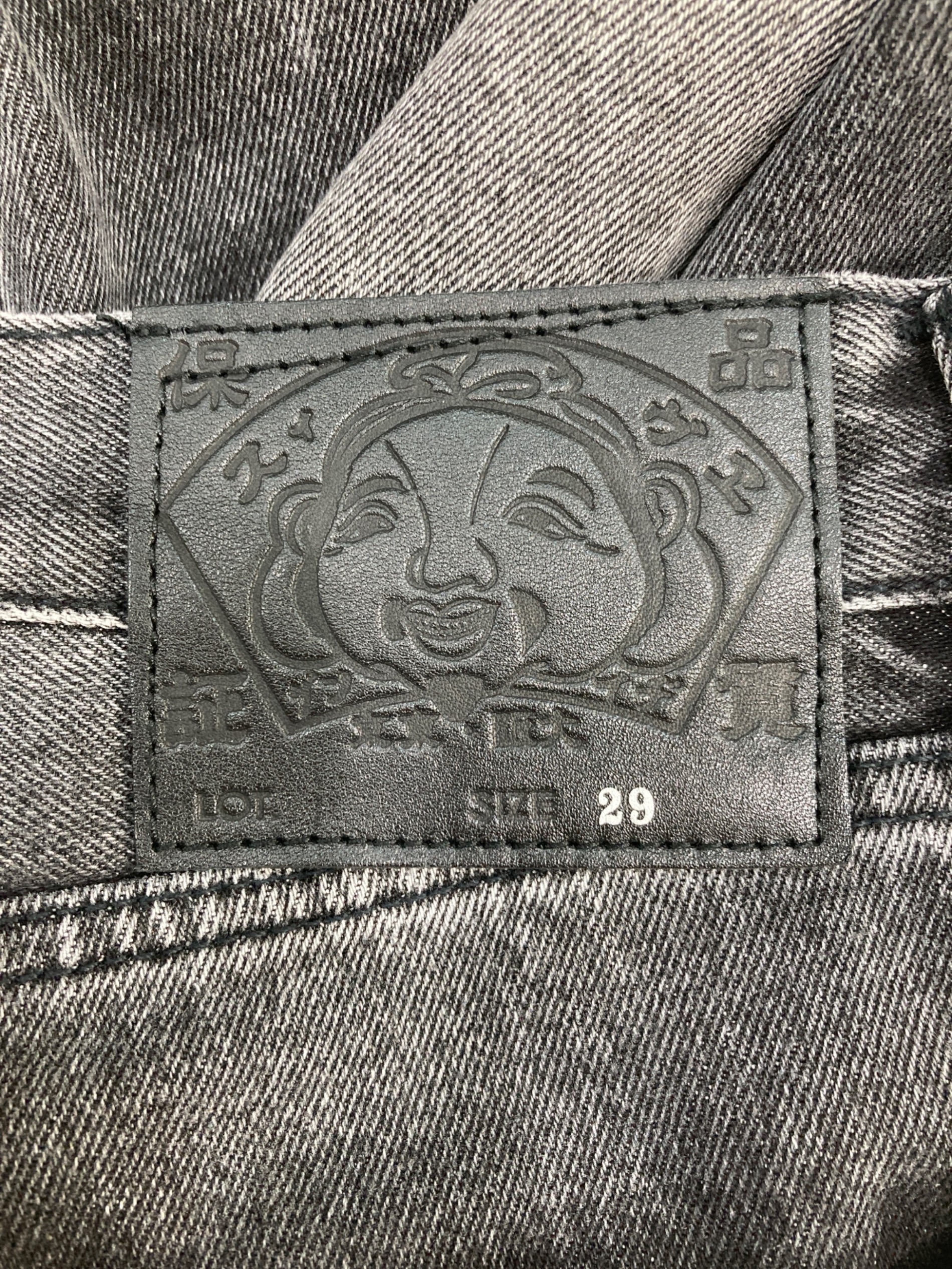 ジ*モ様 【新品旧EVISU 】くまんコラボLOT1977Ｗ29（デットストック 中古・古着通販】EVISU (エヴィス) Skull Embroidery Daicock Baggy
