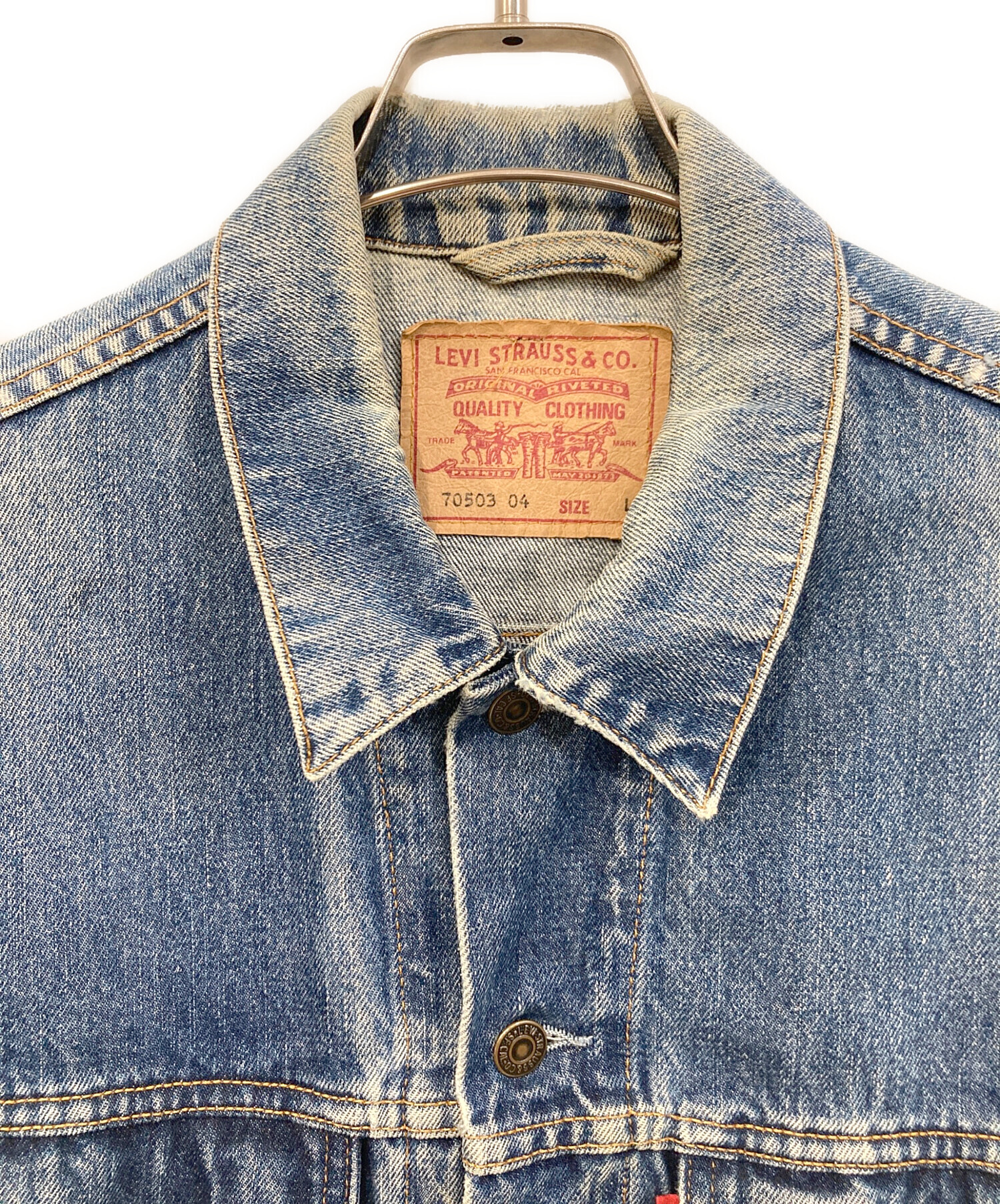 中古・古着通販】LEVI'S (リーバイス) 90's 70503デニムトラッカー