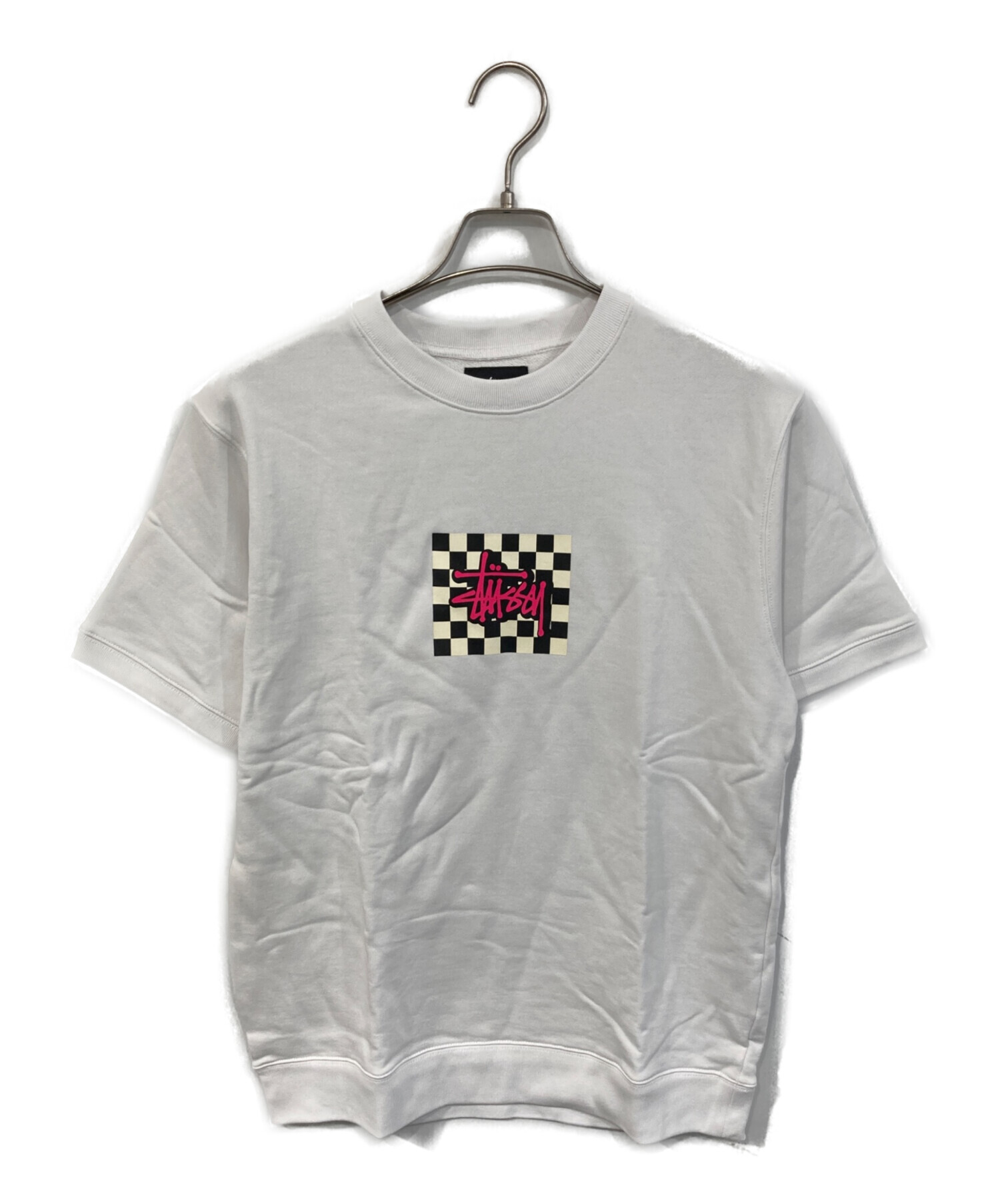 中古・古着通販】stussy (ステューシー) プリントTシャツ ホワイト