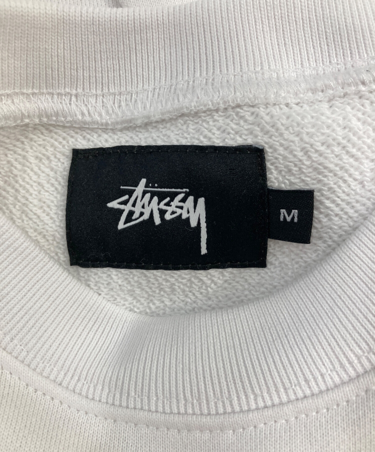 中古・古着通販】stussy (ステューシー) プリントTシャツ ホワイト