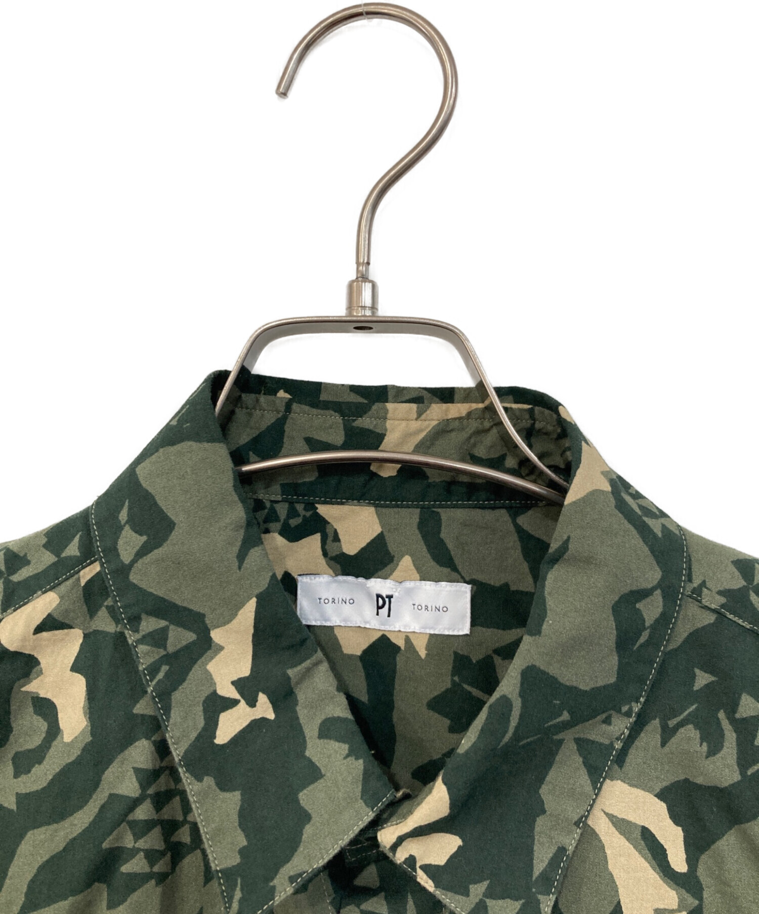 中古・古着通販】PT TORINO (ピーティートリノ) 迷彩半袖シャツ
