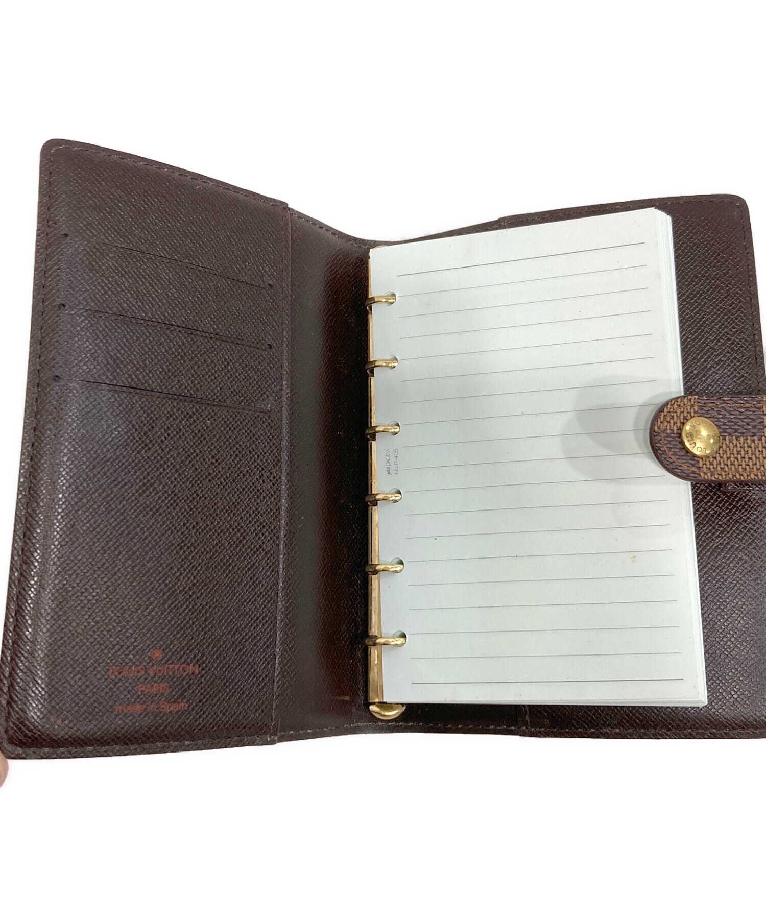 中古・古着通販】LOUIS VUITTON (ルイ ヴィトン) 手帳カバー ブラウン