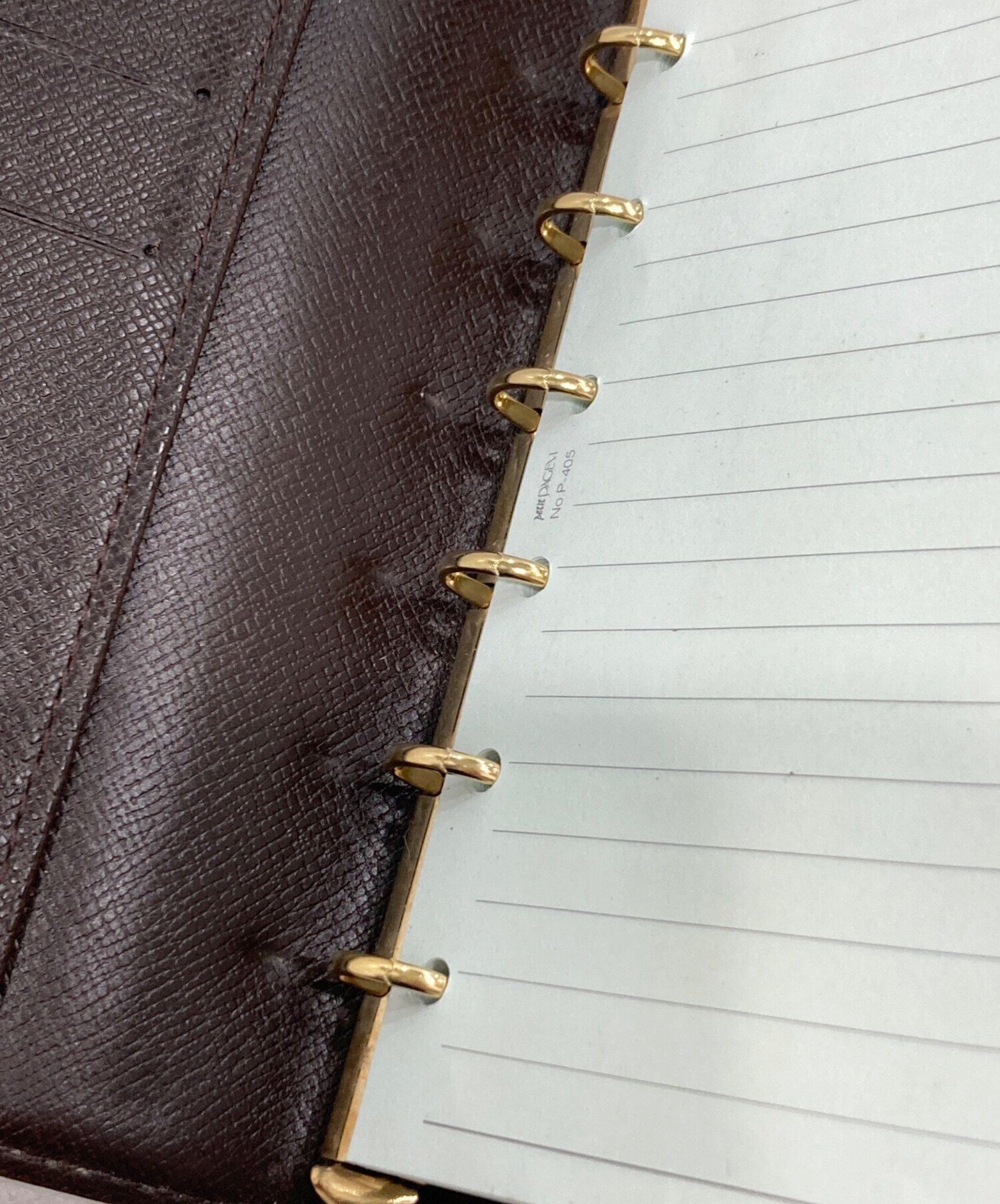 中古・古着通販】LOUIS VUITTON (ルイ ヴィトン) 手帳カバー ブラウン