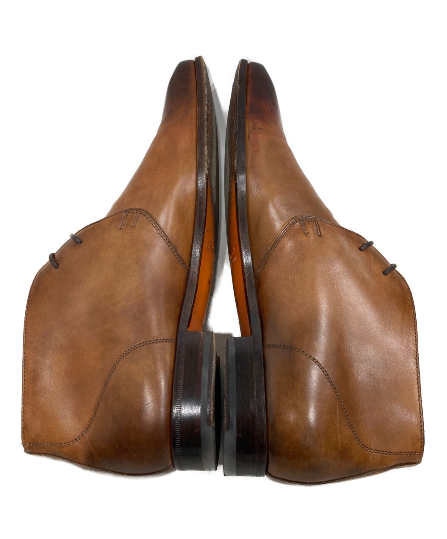 中古・古着通販】Santoni (サントーニ) チャッカブーツ ブラウン