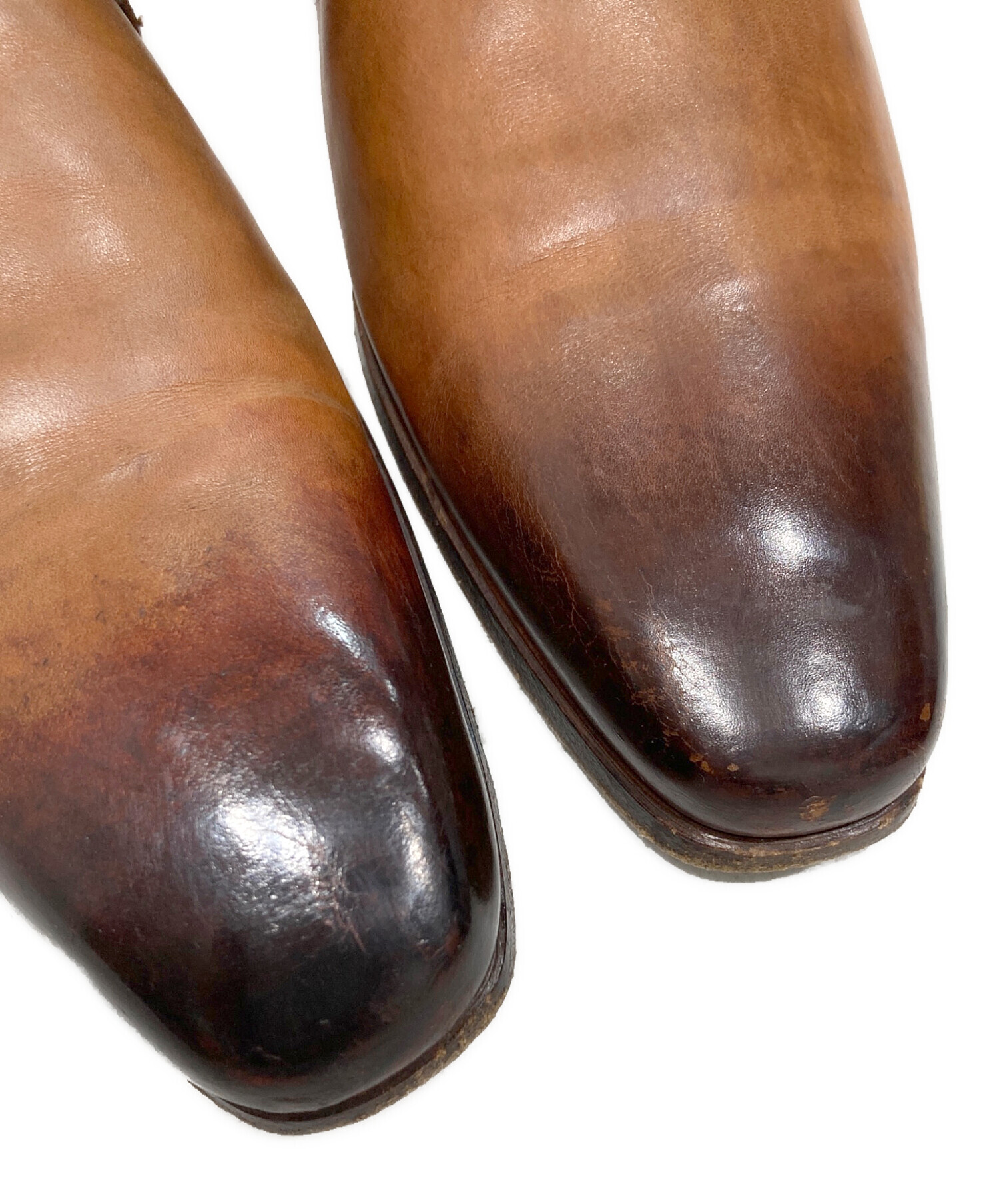 中古・古着通販】Santoni (サントーニ) チャッカブーツ ブラウン